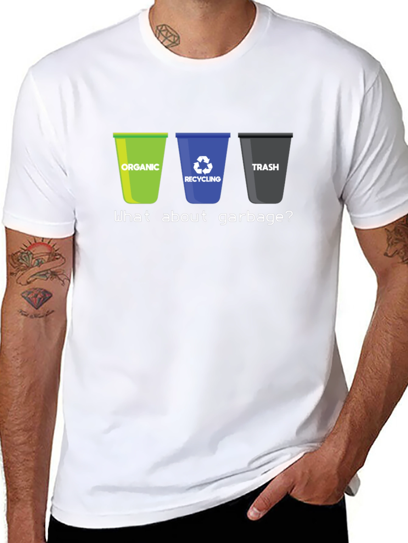 Funny Recycle Graphic T-Shirt