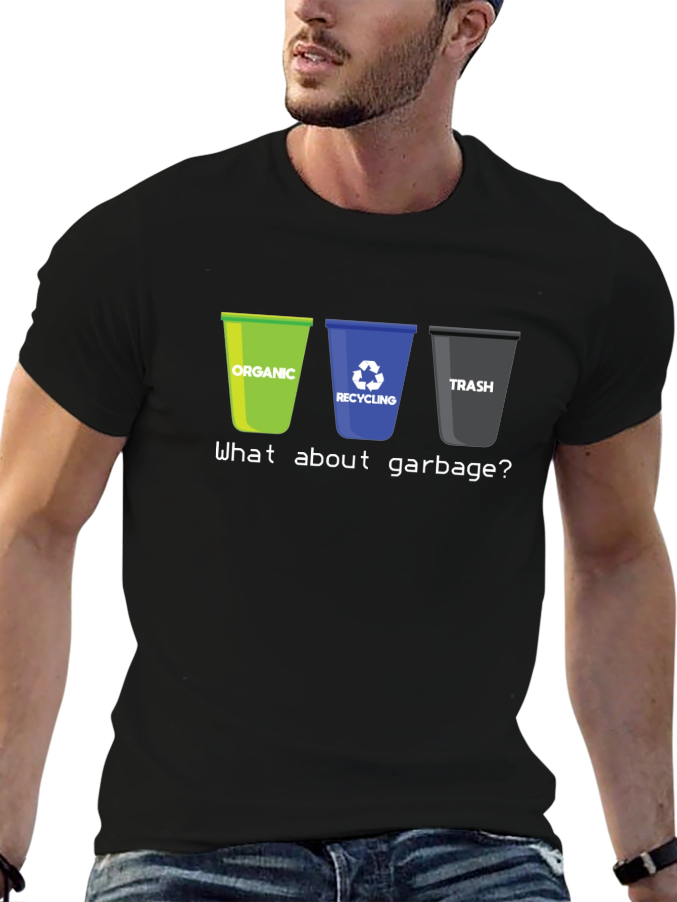 Funny Recycle Graphic T-Shirt