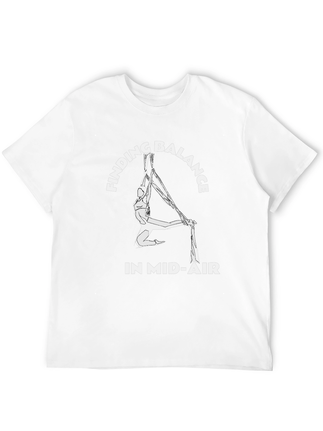 Finding Balance Tee - Aerial Silks T-Shirt