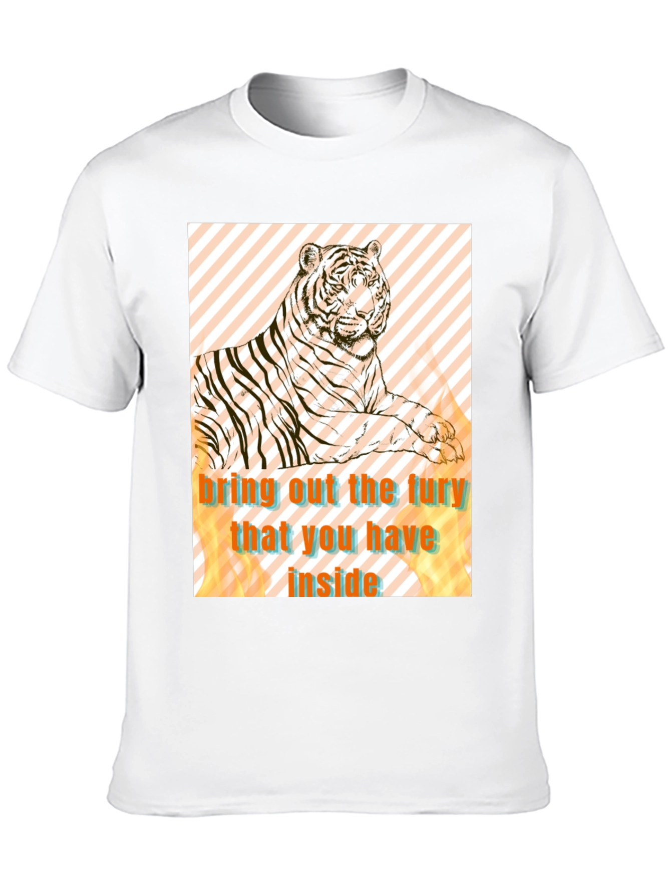 Tiger Fury Graphic Tee - Unleash Your Inner Beast!