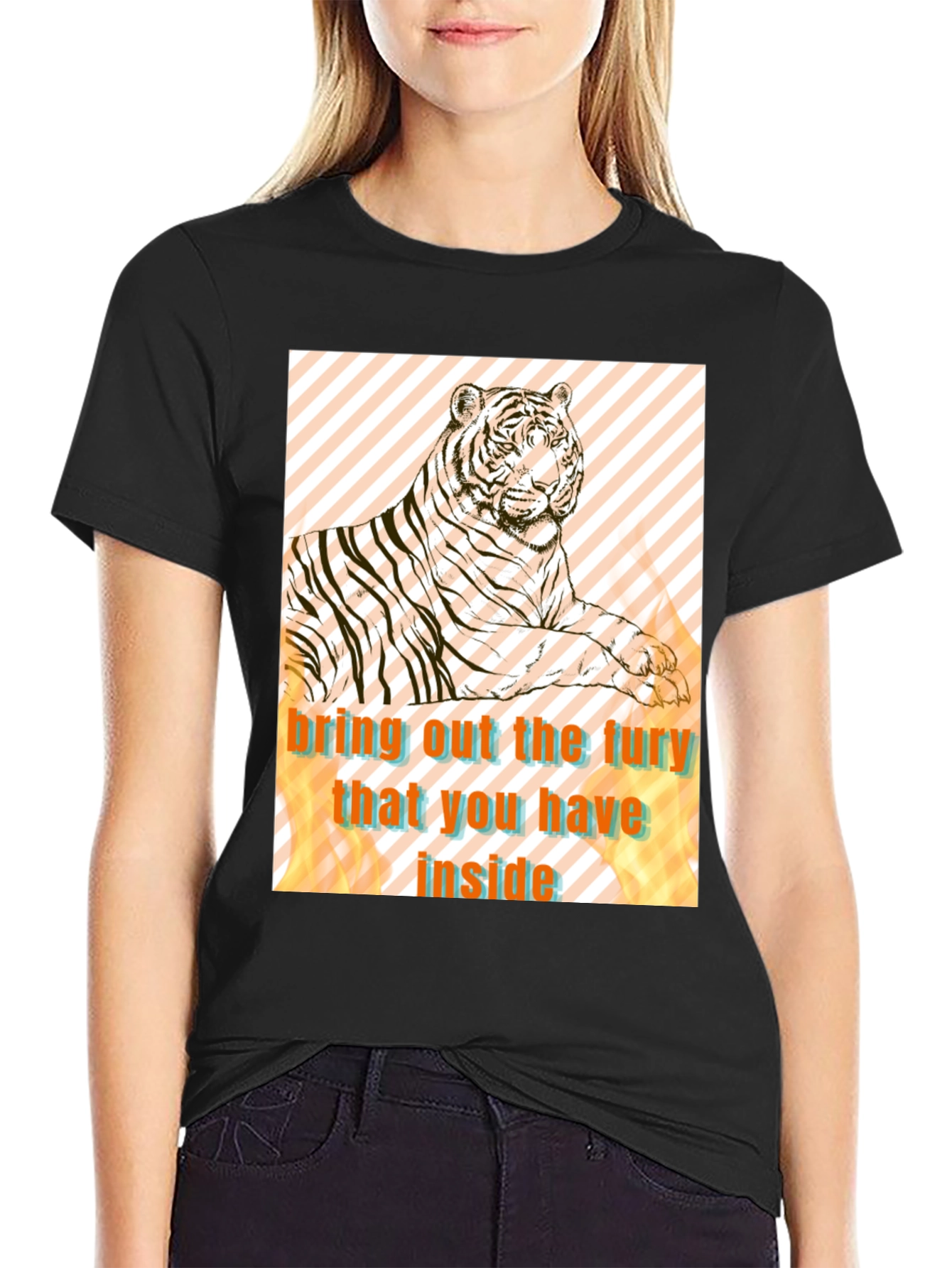 Tiger Fury Graphic Tee - Unleash Your Inner Beast!