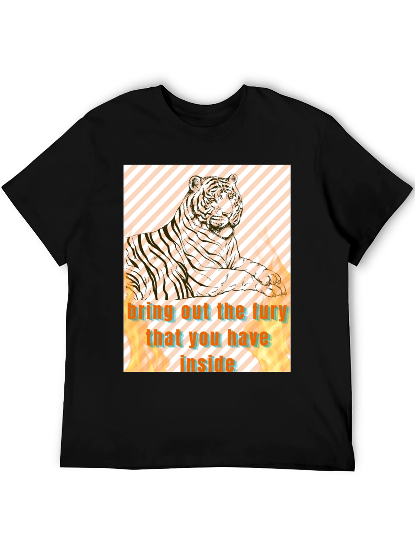 Tiger Fury Graphic Tee - Unleash Your Inner Beast!