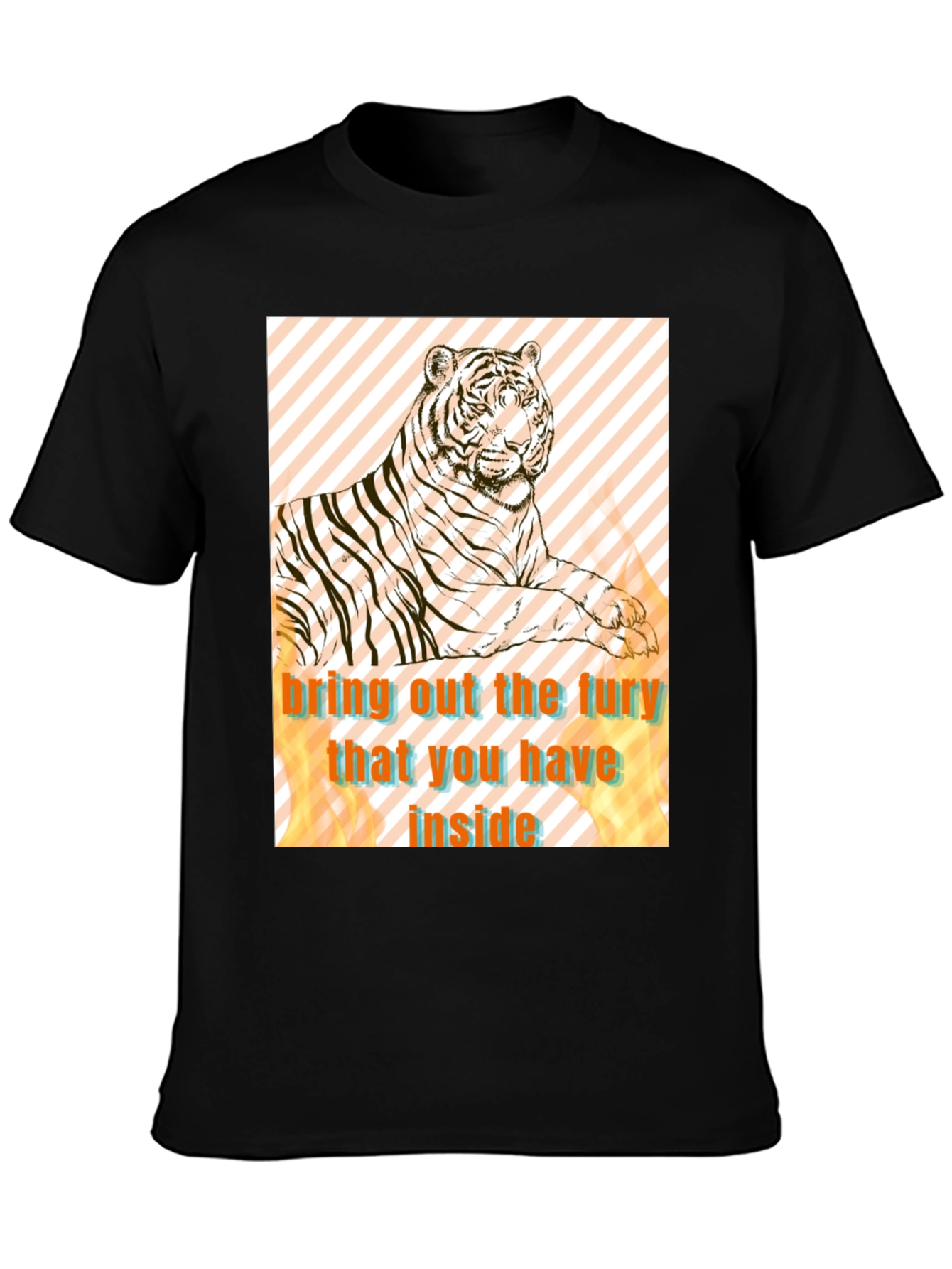 Tiger Fury Graphic Tee - Unleash Your Inner Beast!