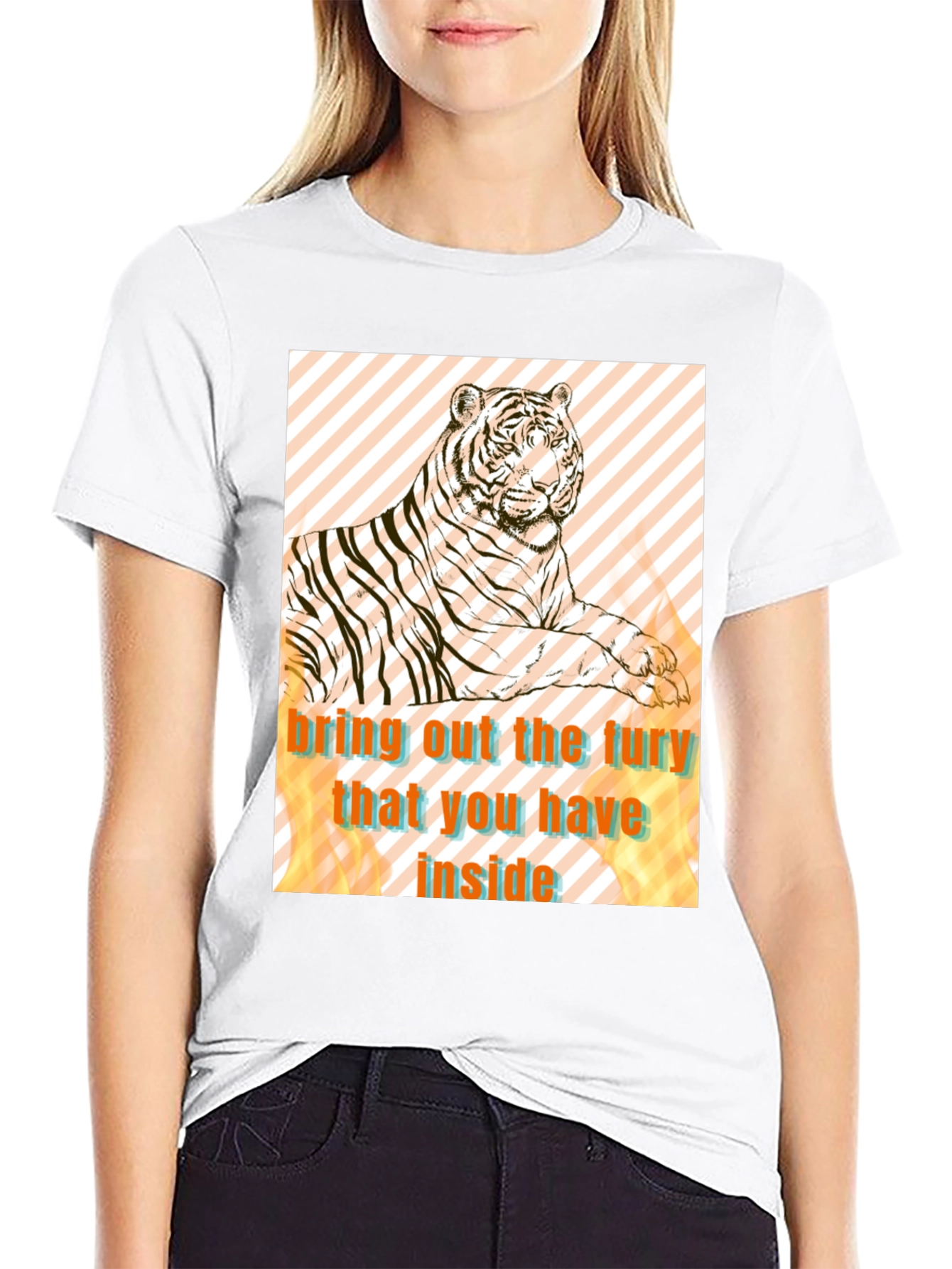 Tiger Fury Graphic Tee - Unleash Your Inner Beast!