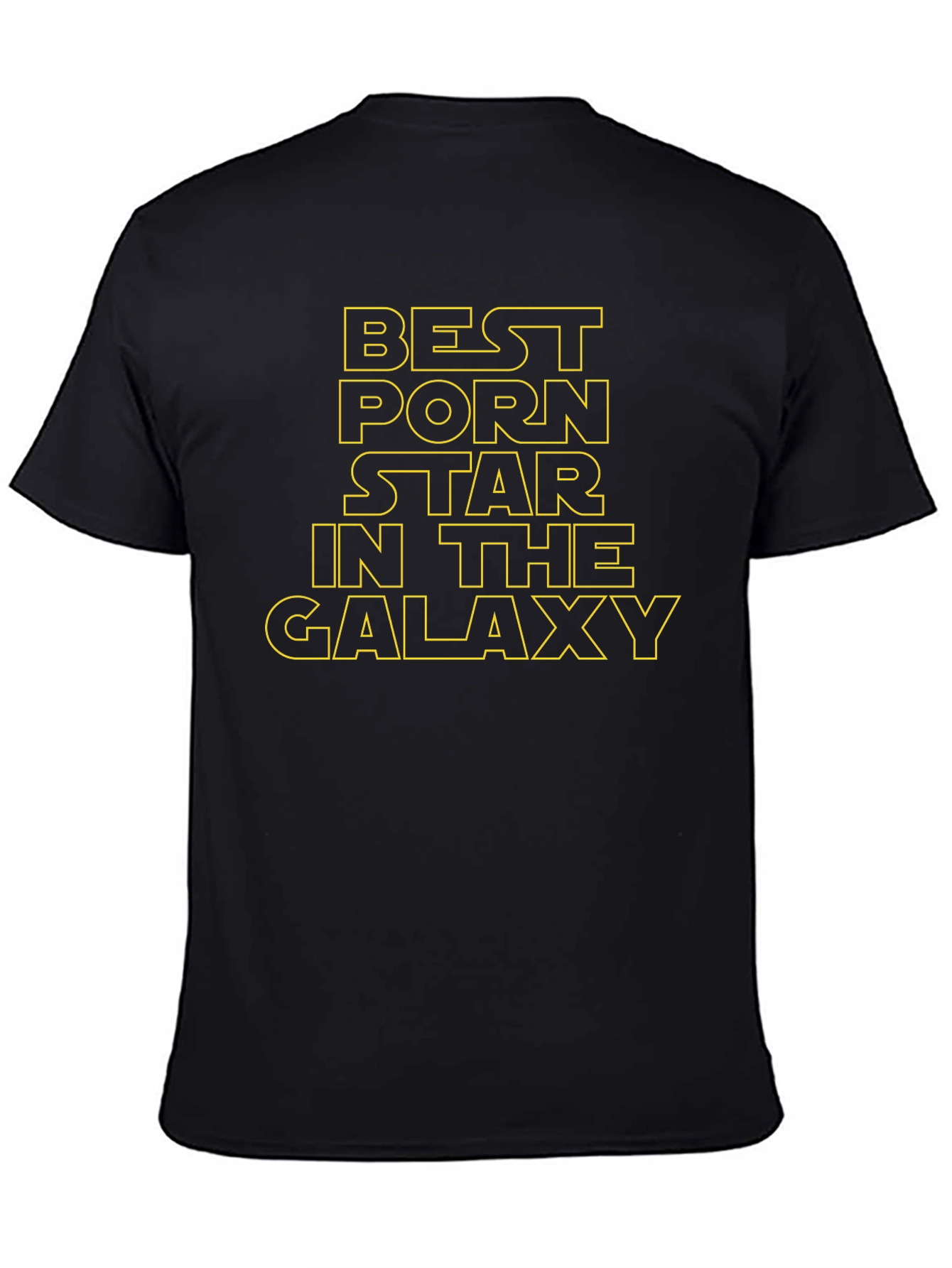 Best Porn Star in the Galaxy Black T-Shirt