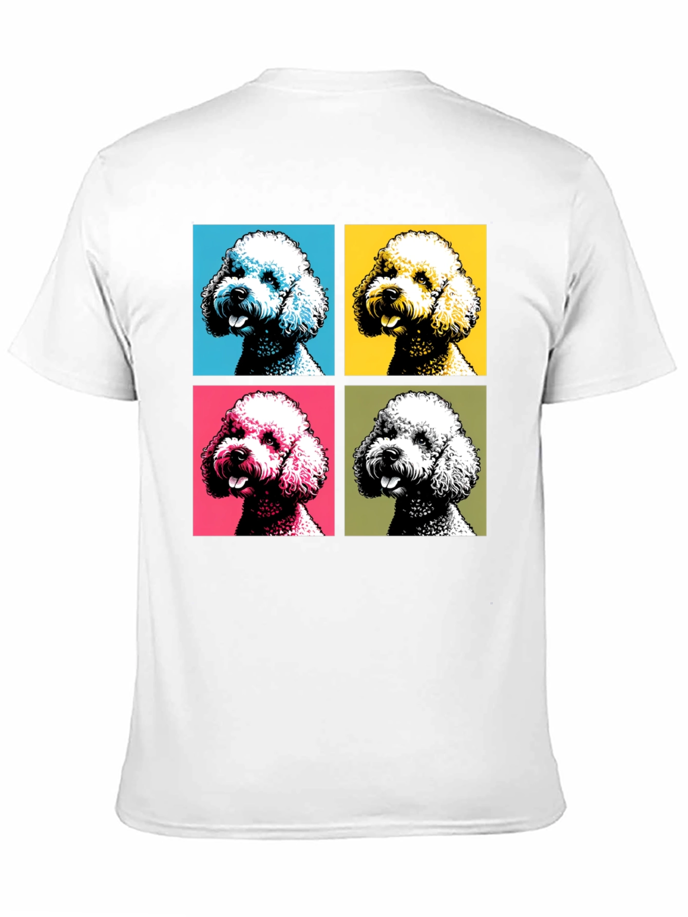 Pop Art Poodle T-Shirt - Unique Graphic Tee