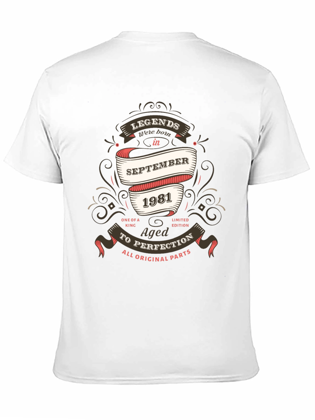 Legends Born in September 1981 T-Shirt