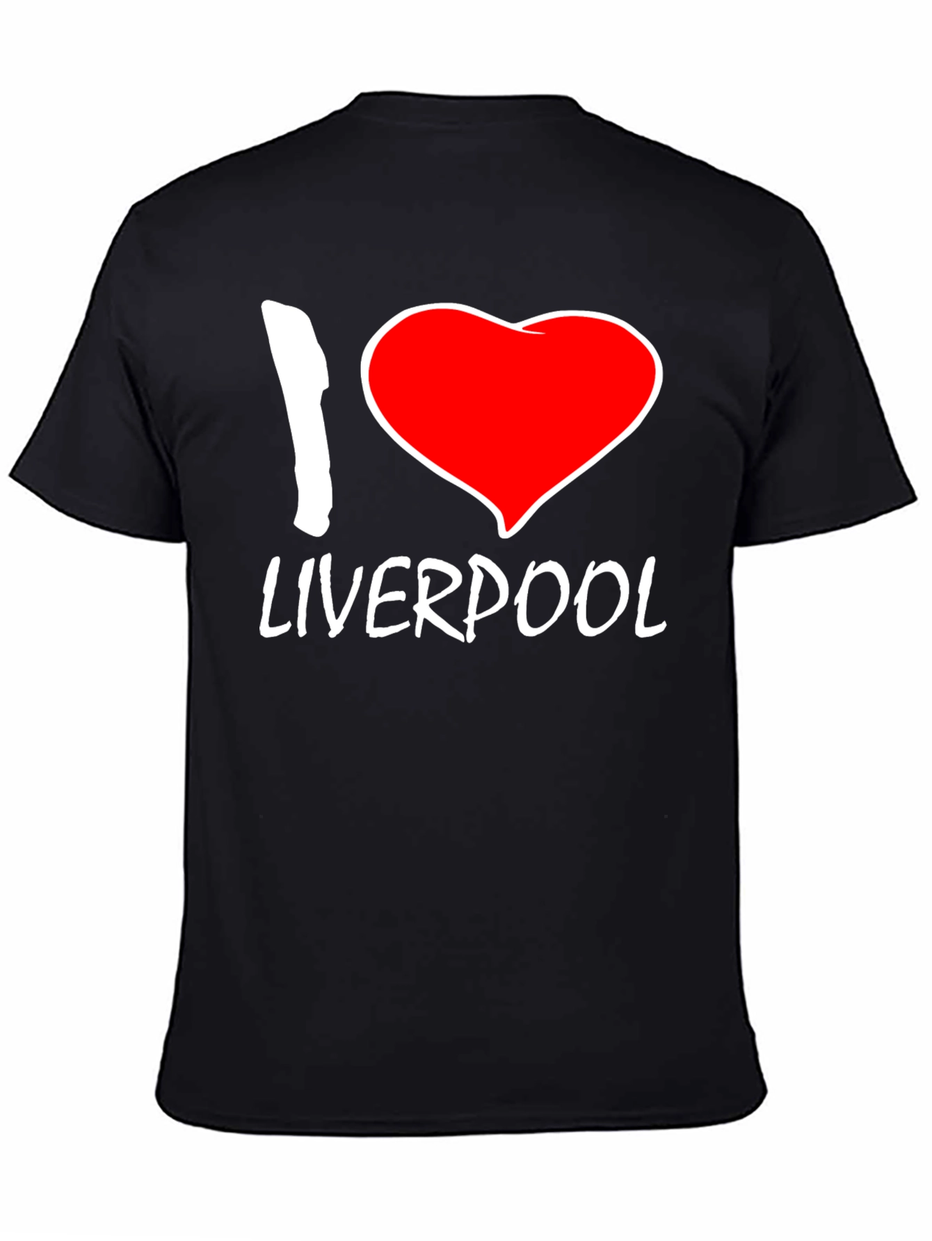I Heart Liverpool Black T-Shirt