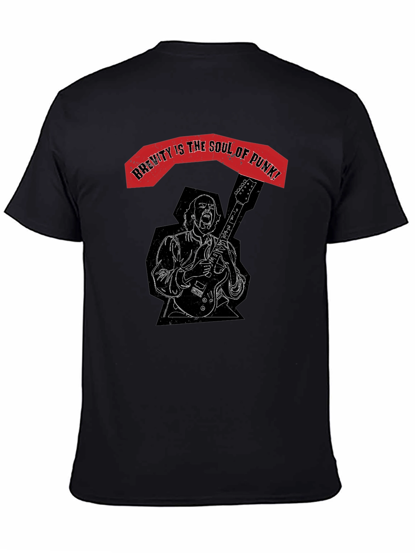 Brevity is the Soul of Punk Graphic Tee
