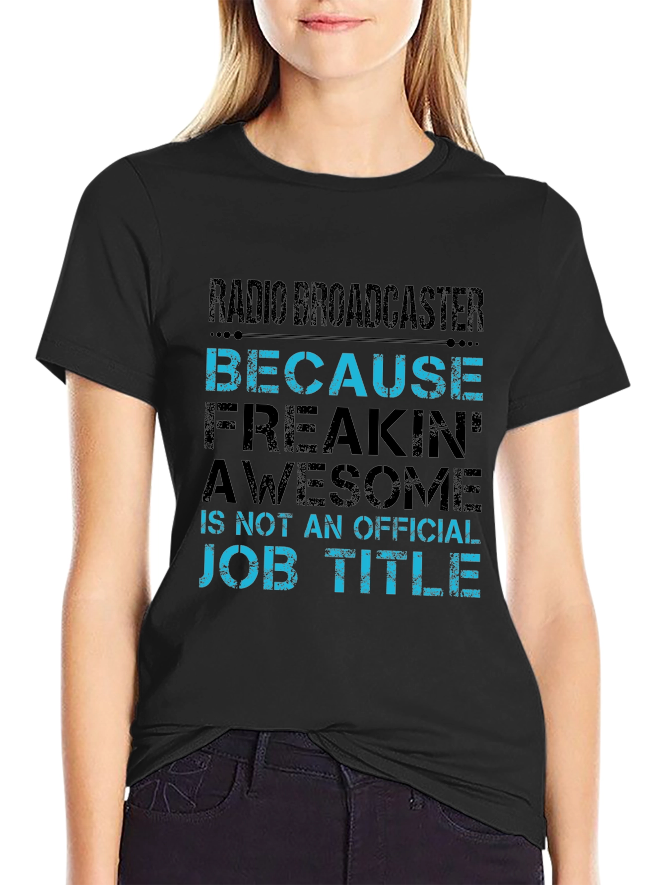 Radio Broadcaster Job Title T-Shirt