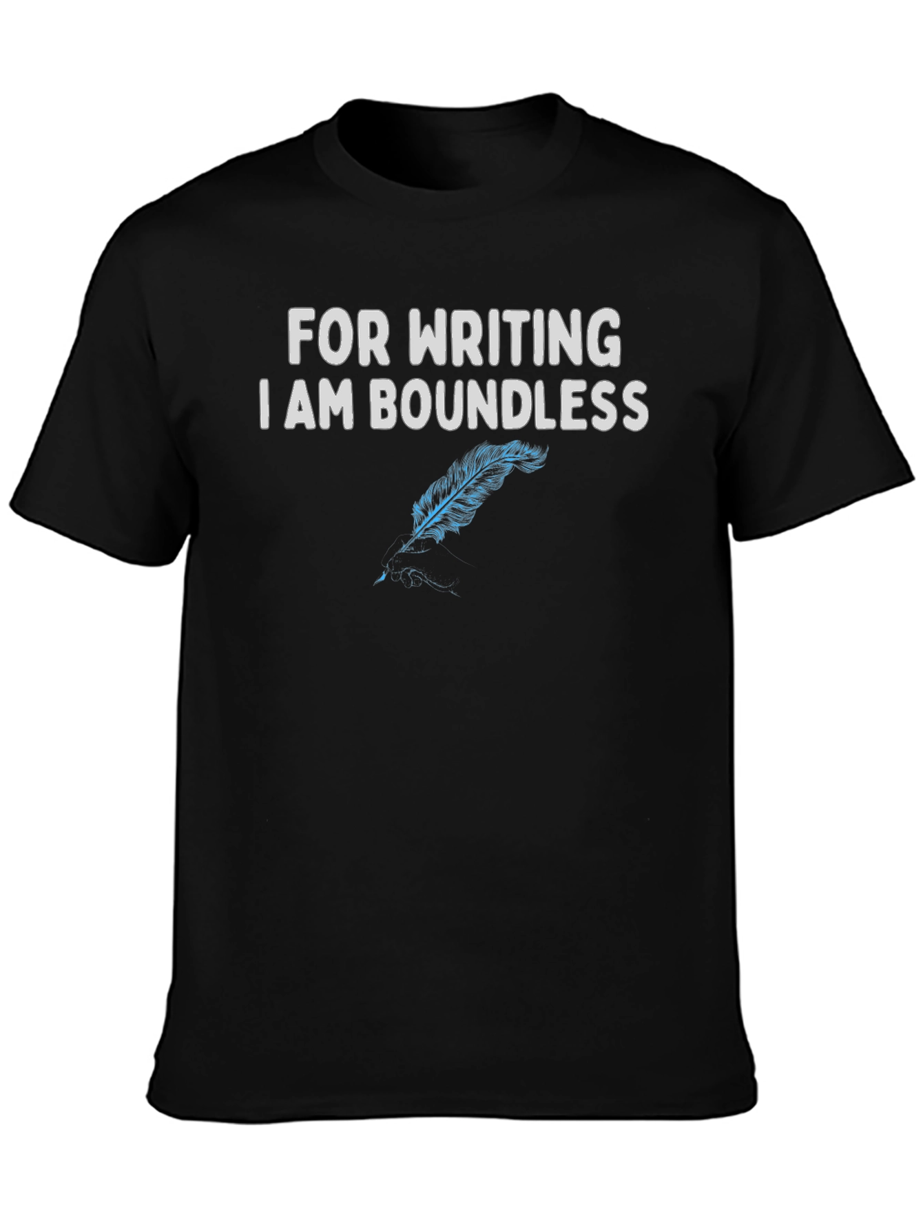 Boundless Writing T-Shirt - Quill Design