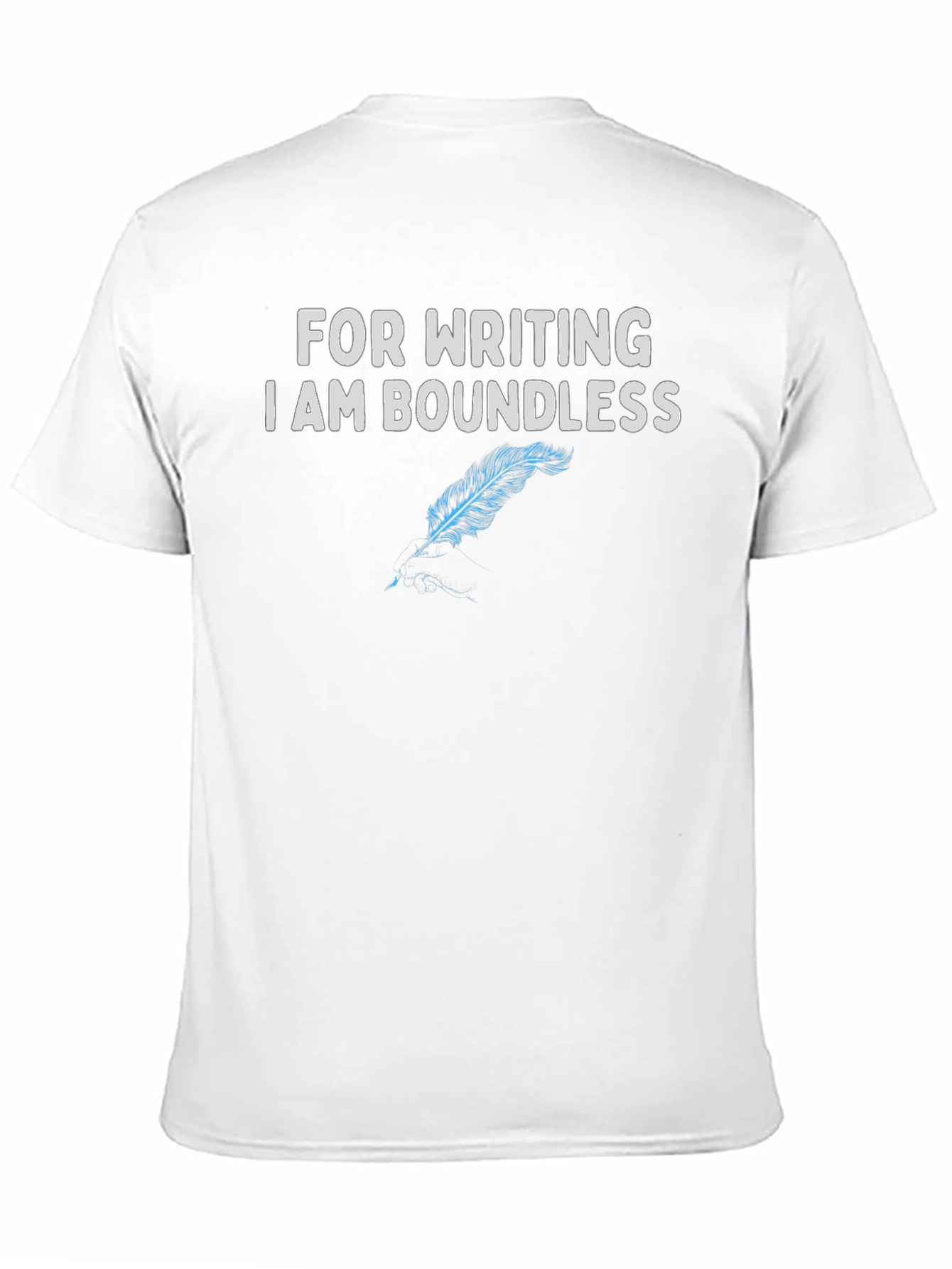 Boundless Writing T-Shirt - Quill Design