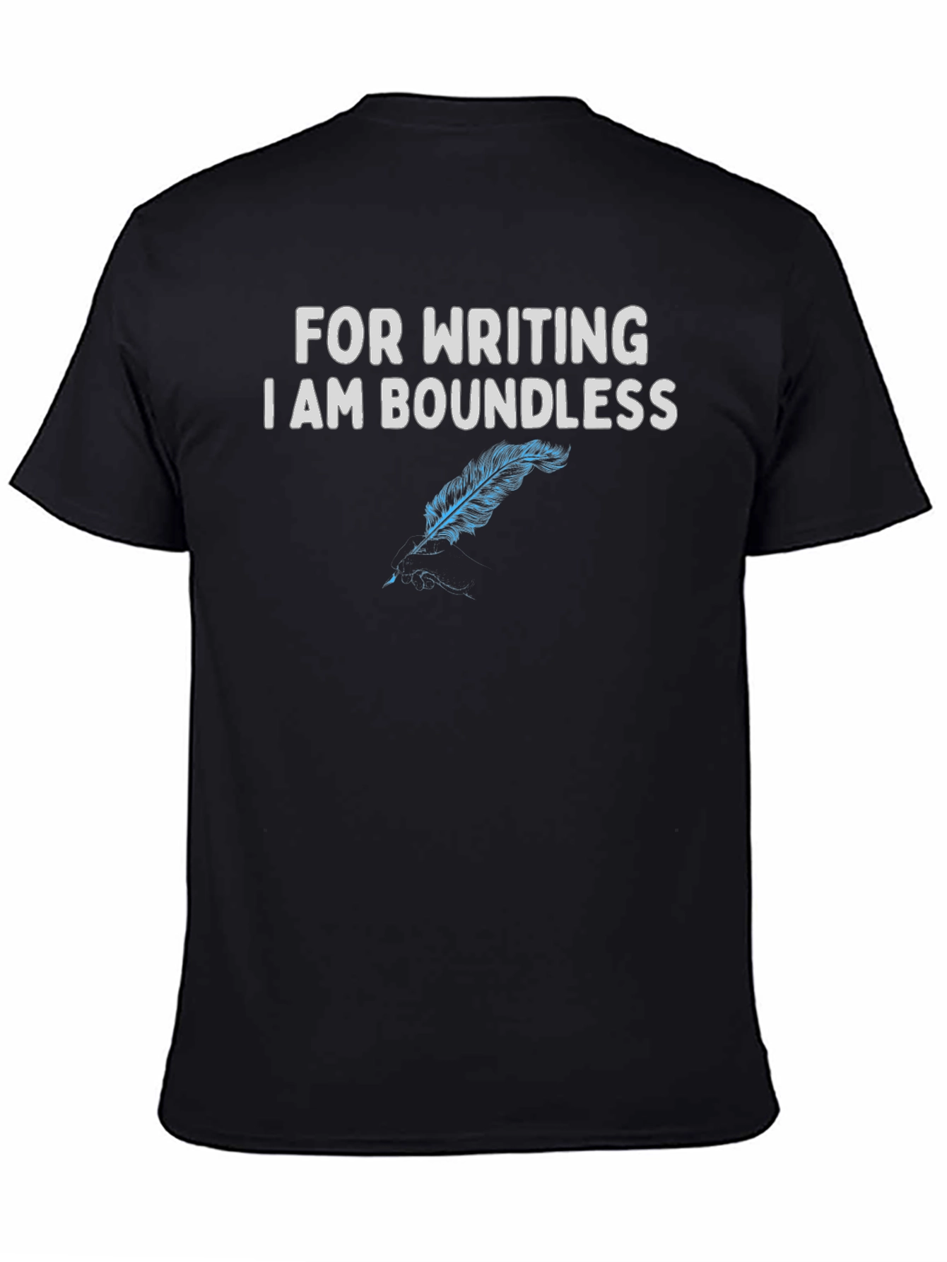 Boundless Writing T-Shirt - Quill Design
