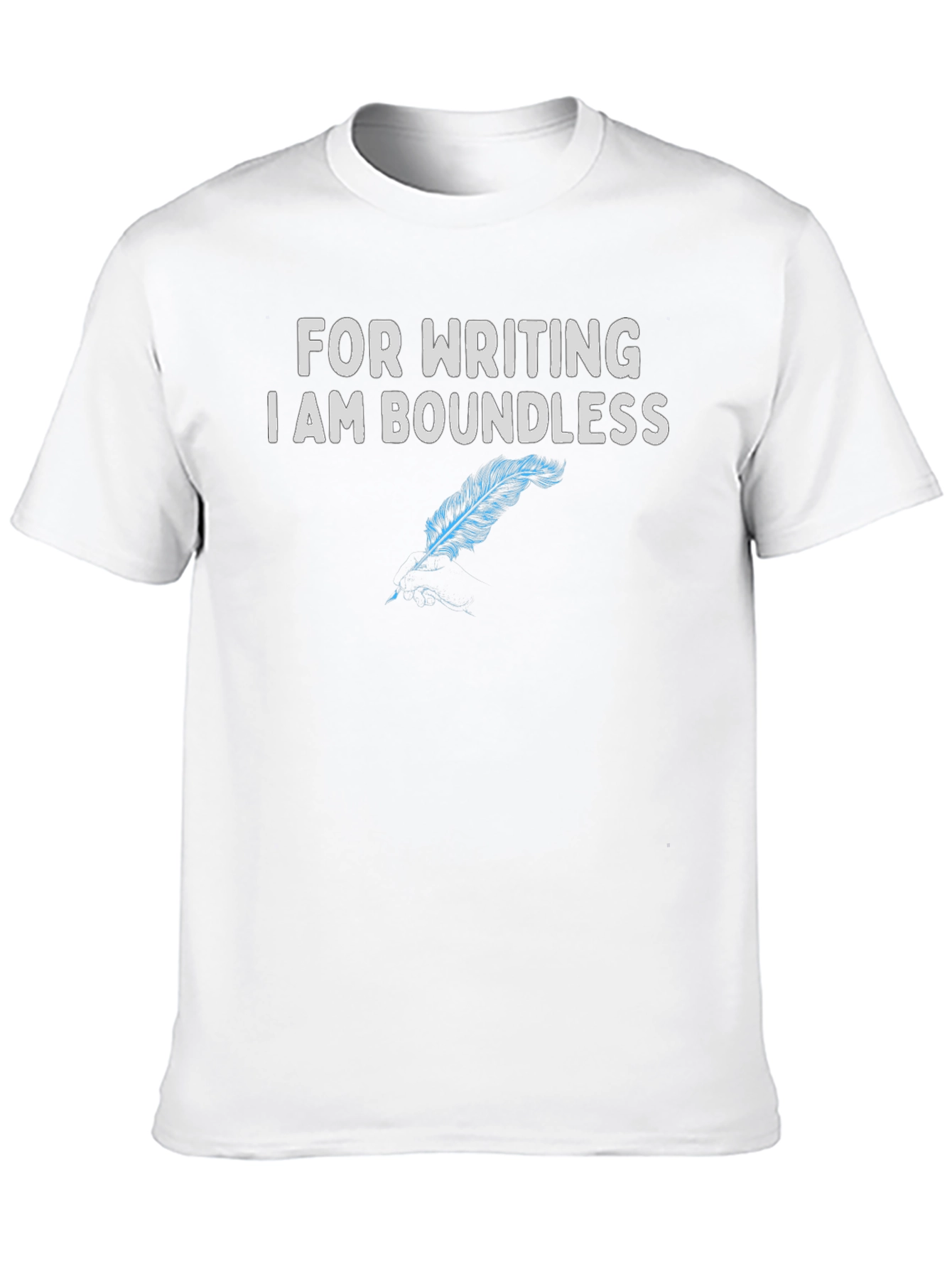 Boundless Writing T-Shirt - Quill Design