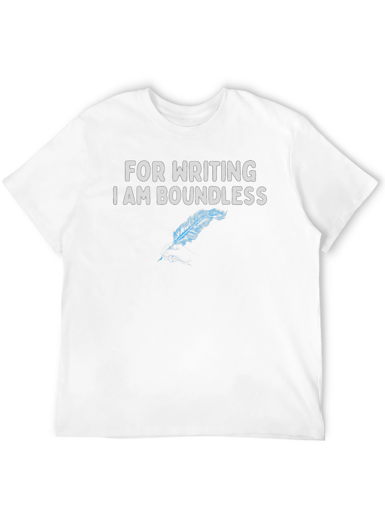 Boundless Writing T-Shirt - Quill Design