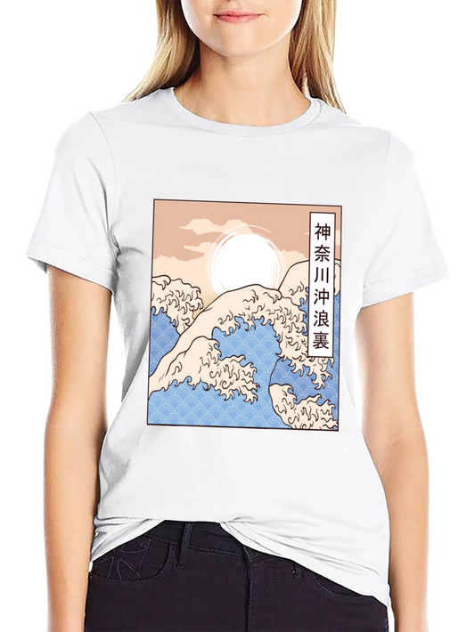 Great Wave Kanagawa Graphic Tee - Black