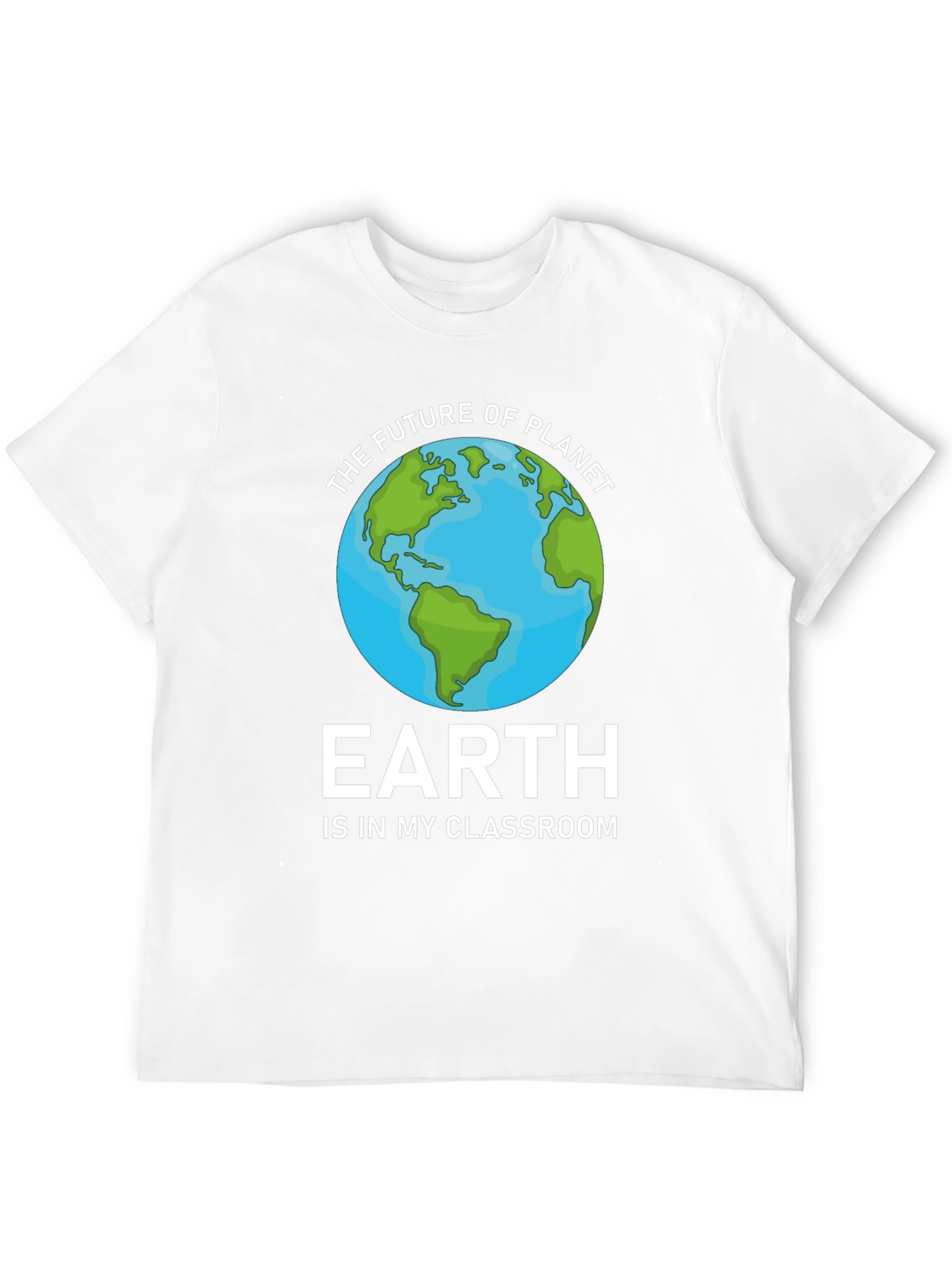 Planet Earth Teacher T-Shirt