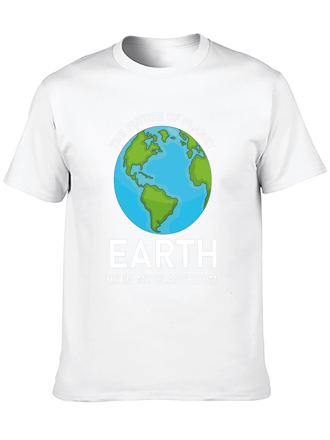 Planet Earth Teacher T-Shirt