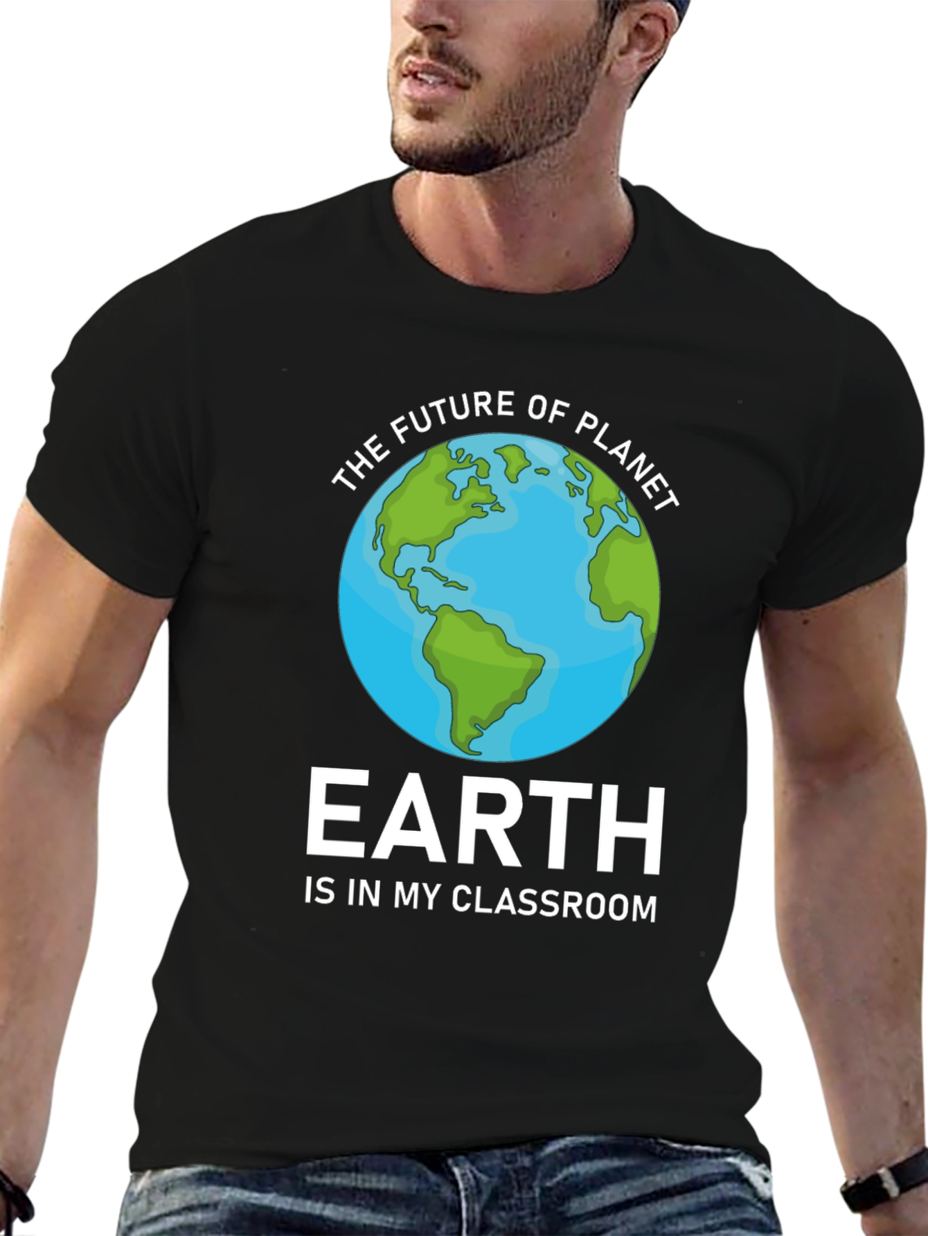 Planet Earth Teacher T-Shirt