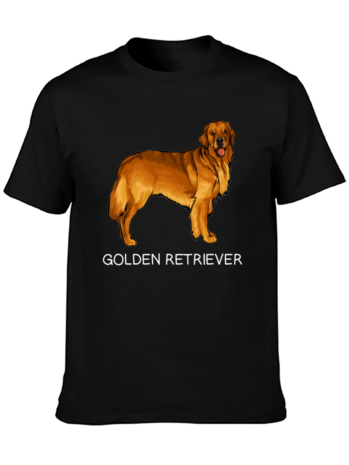 Golden Retriever Graphic T-Shirt | Dog Lover Tee