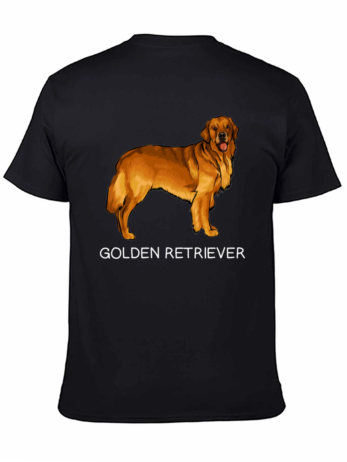 Golden Retriever Graphic T-Shirt | Dog Lover Tee