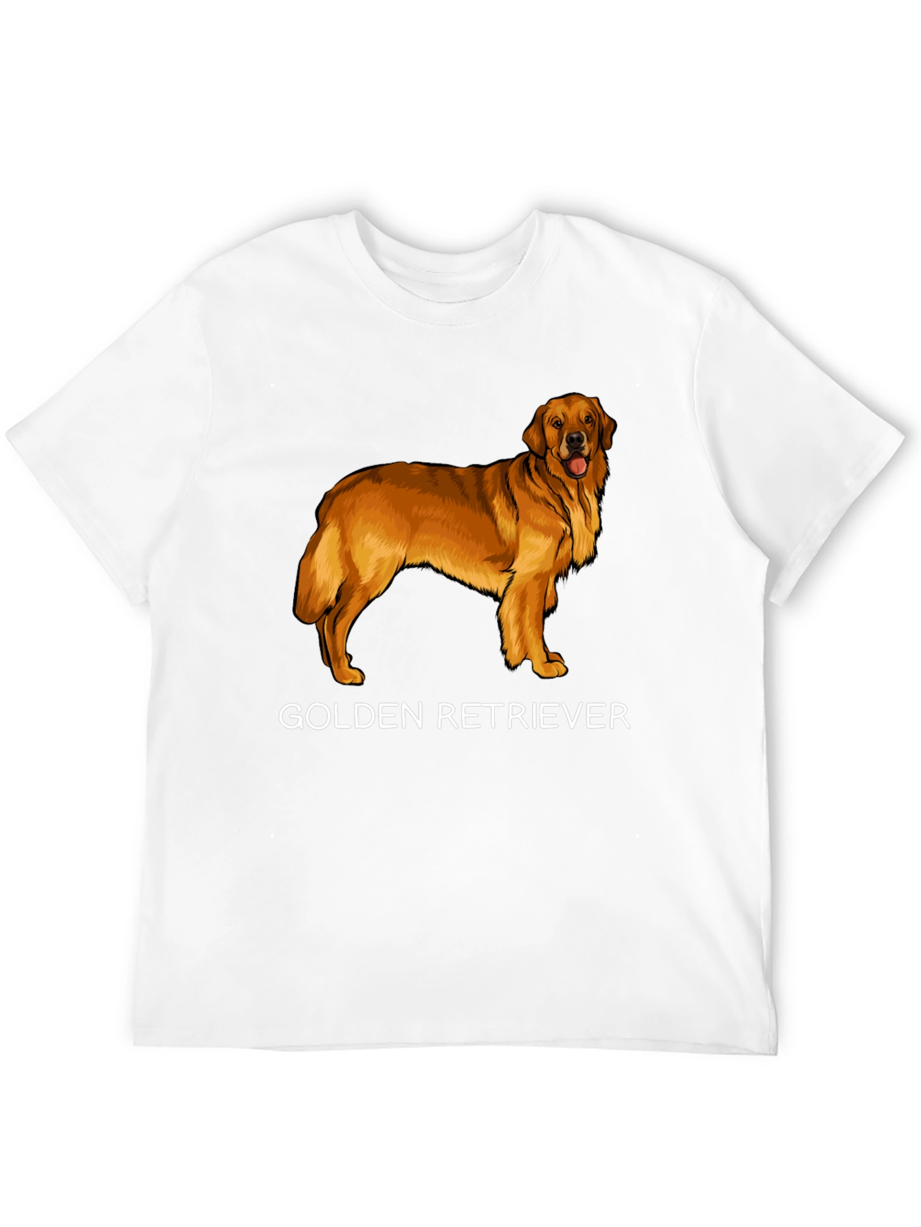 Golden Retriever Graphic T-Shirt | Dog Lover Tee