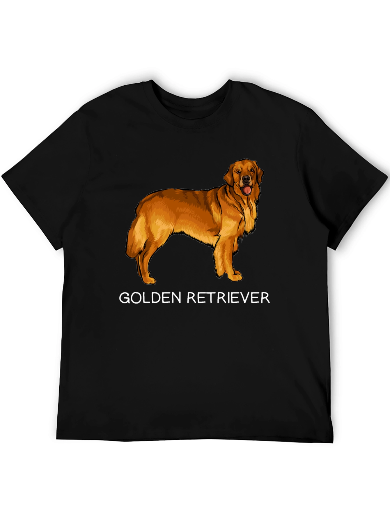 Golden Retriever Graphic T-Shirt | Dog Lover Tee