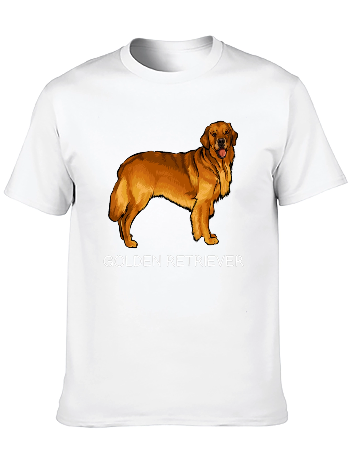 Golden Retriever Graphic T-Shirt | Dog Lover Tee