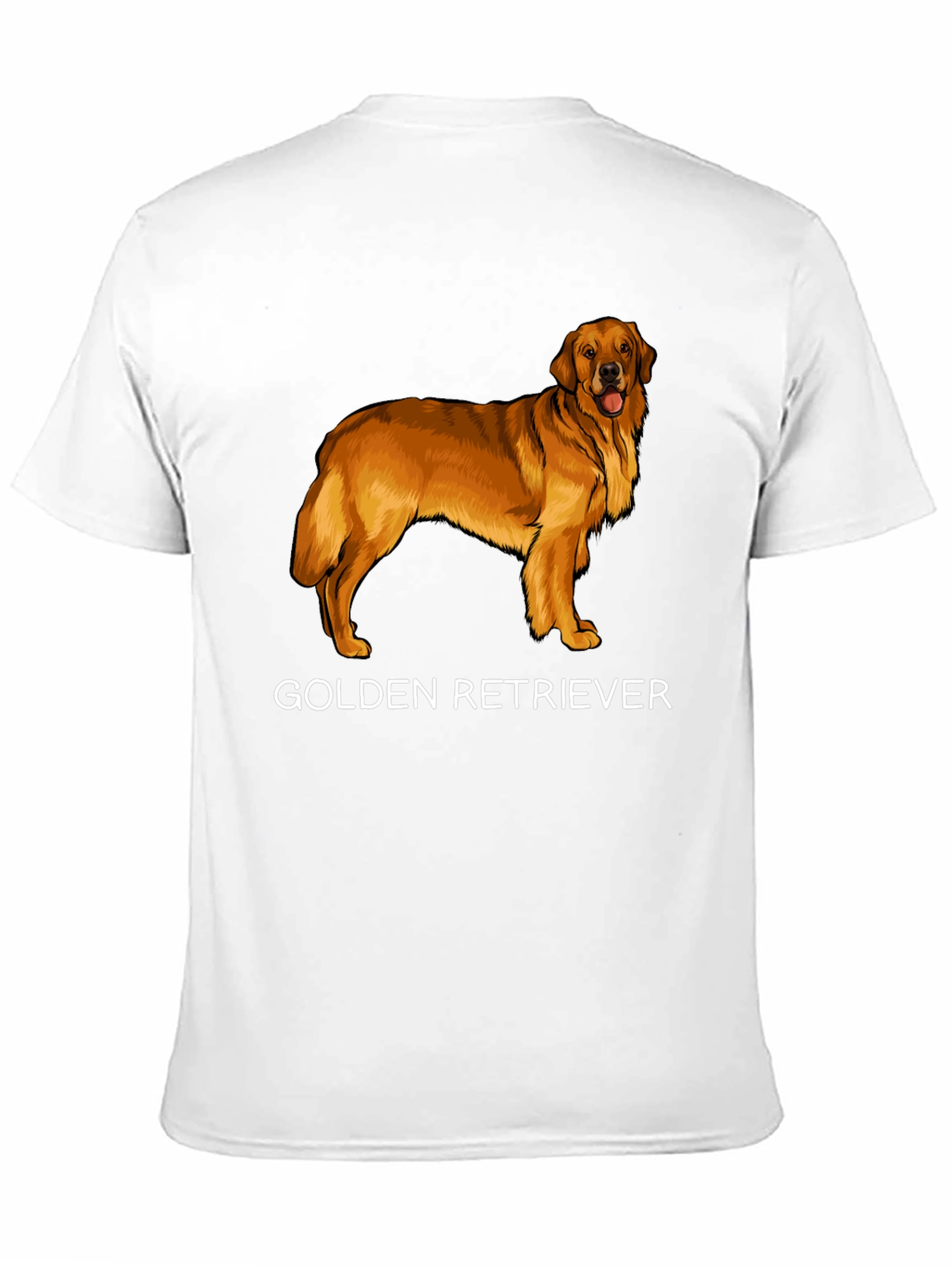 Golden Retriever Graphic T-Shirt | Dog Lover Tee