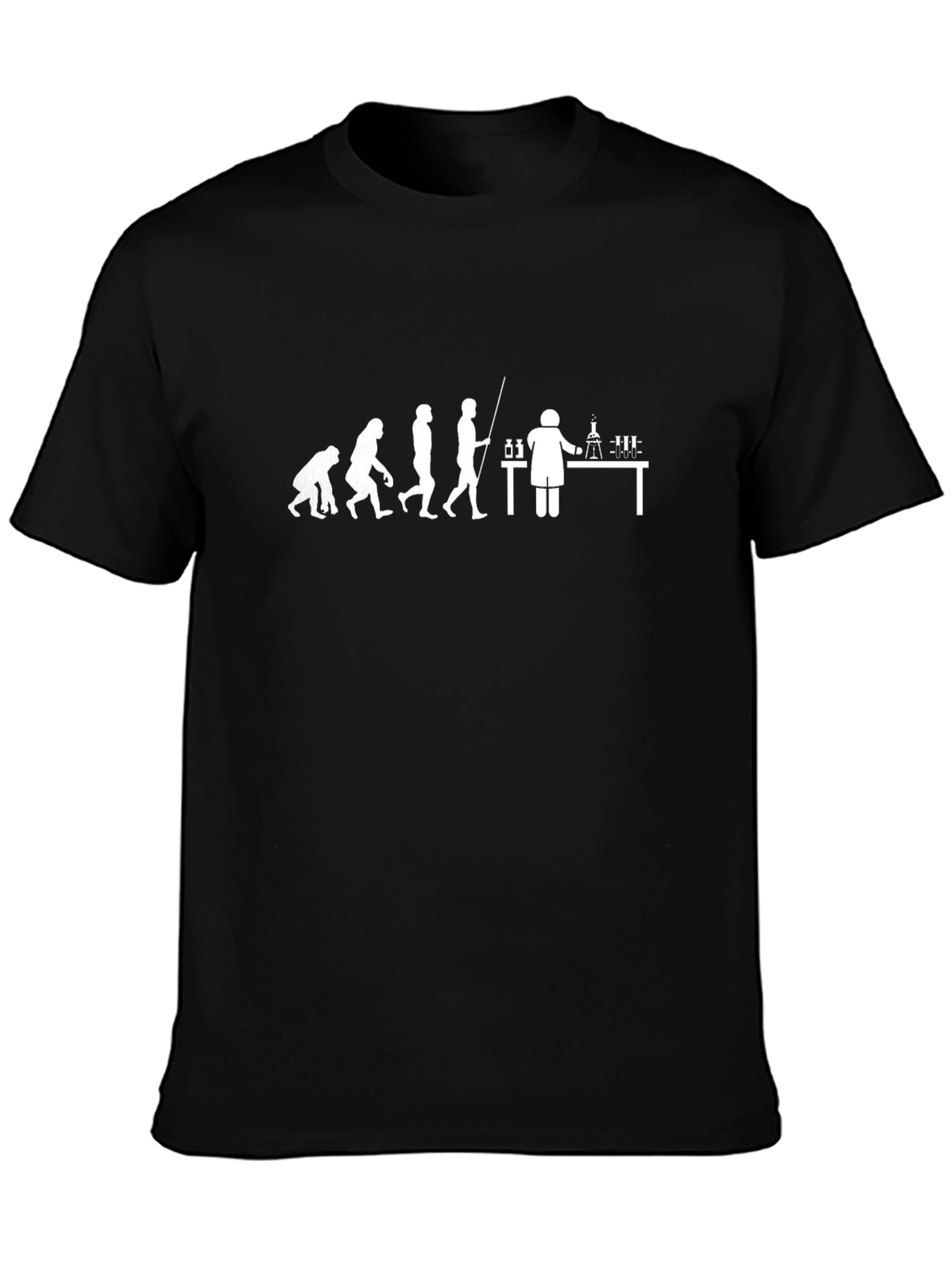 Evolution of Science T-Shirt - Black