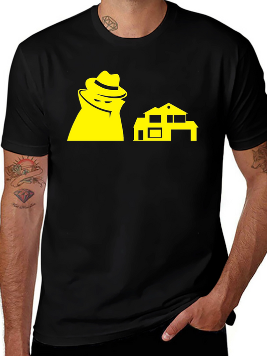Neighborhood Watch T-Shirt - Black Cotton Tee