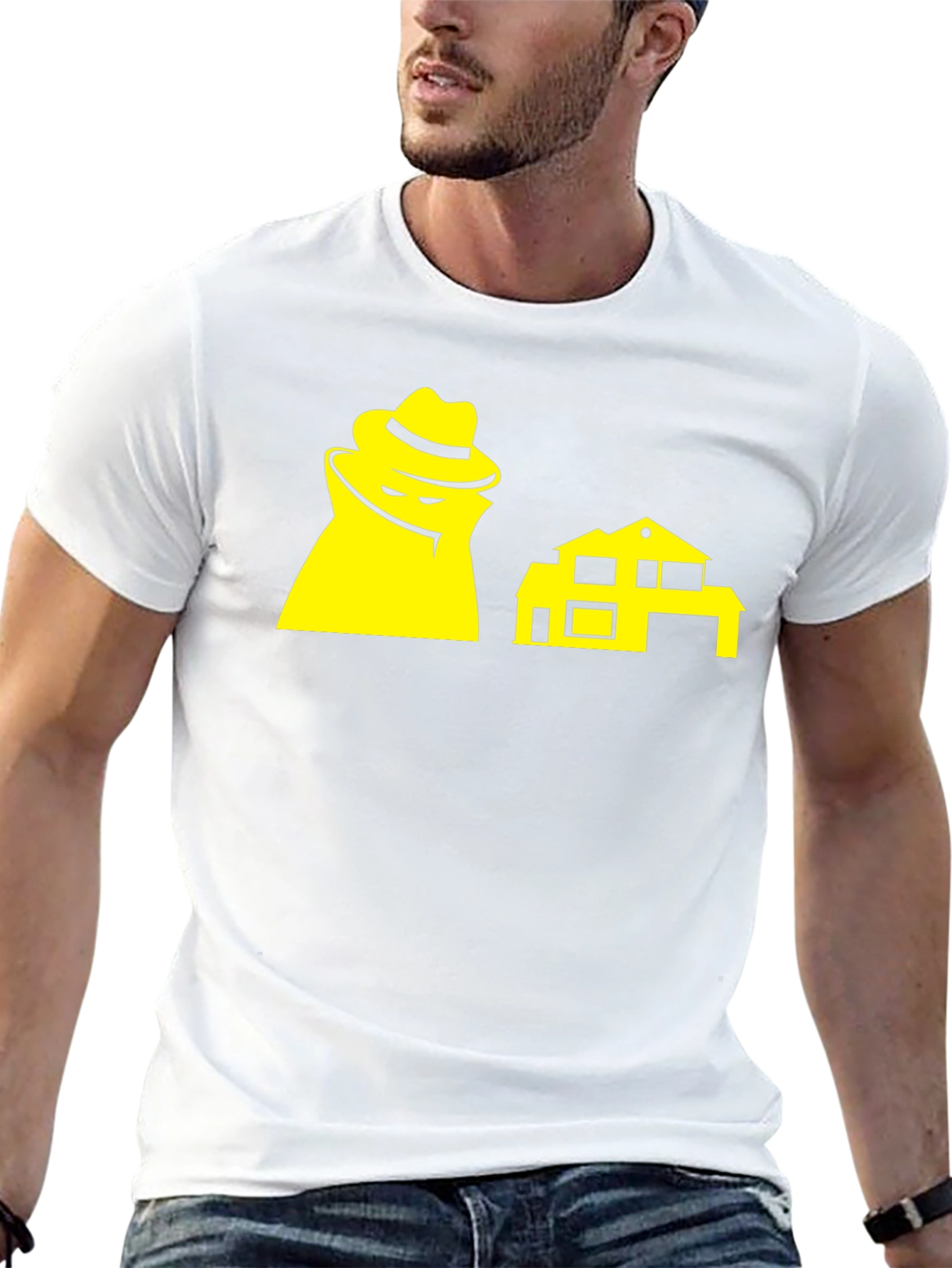 Neighborhood Watch T-Shirt - Black Cotton Tee