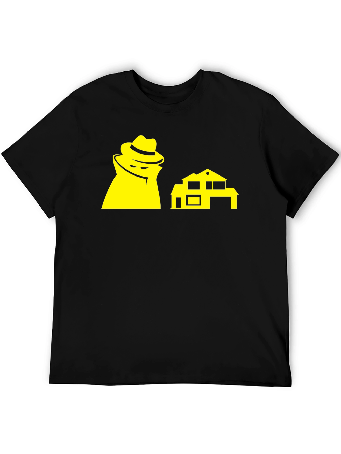 Neighborhood Watch T-Shirt - Black Cotton Tee