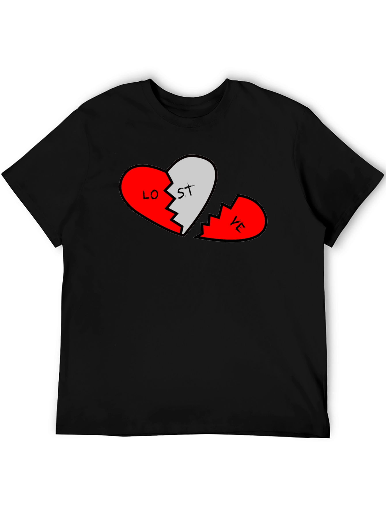 Broken Heart Lost Love Graphic Tee
