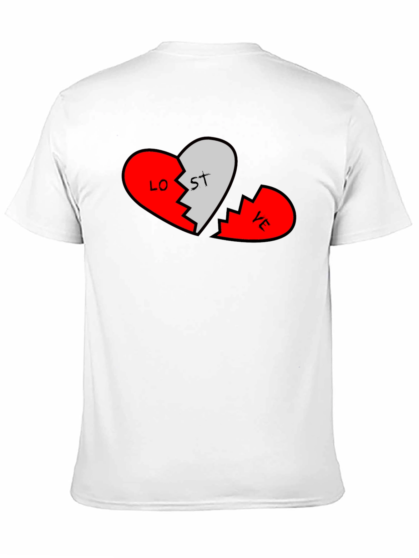 Broken Heart Lost Love Graphic Tee