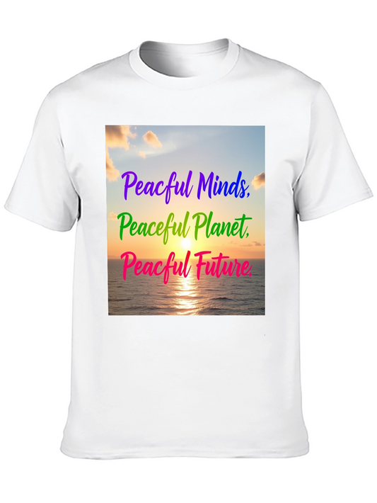 Peaceful Minds T-Shirt: Inspirational Graphic Tee