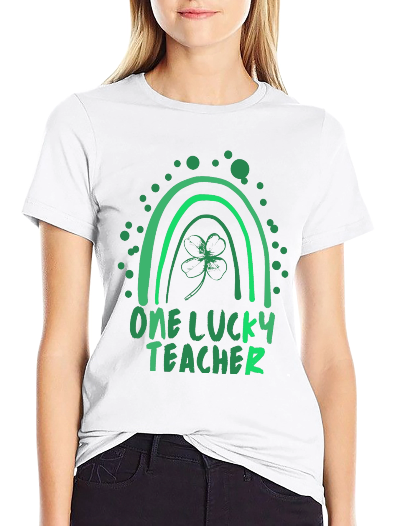 One Lucky Teacher St. Patricks Day T-Shirt