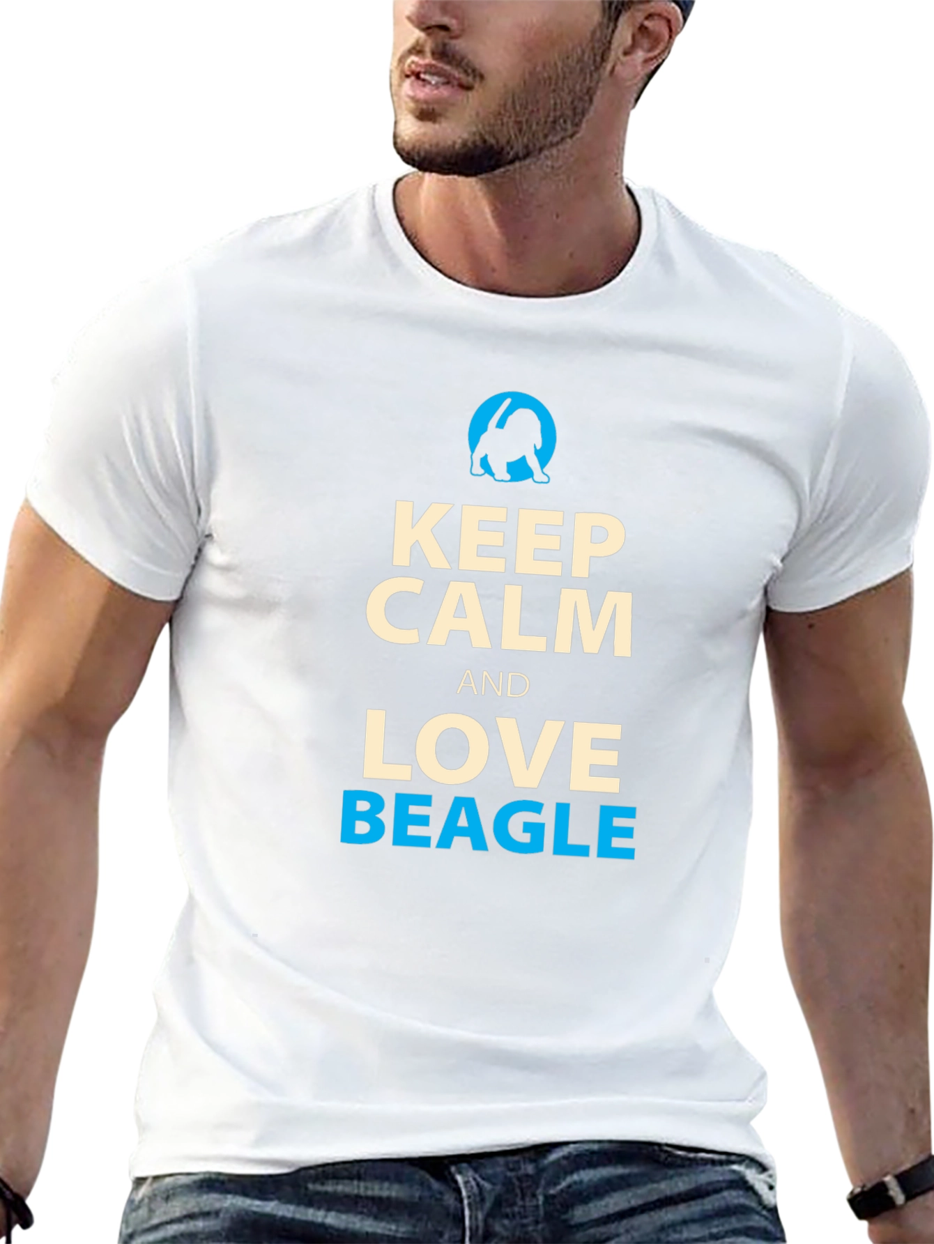 Keep Calm and Love Beagle T-Shirt