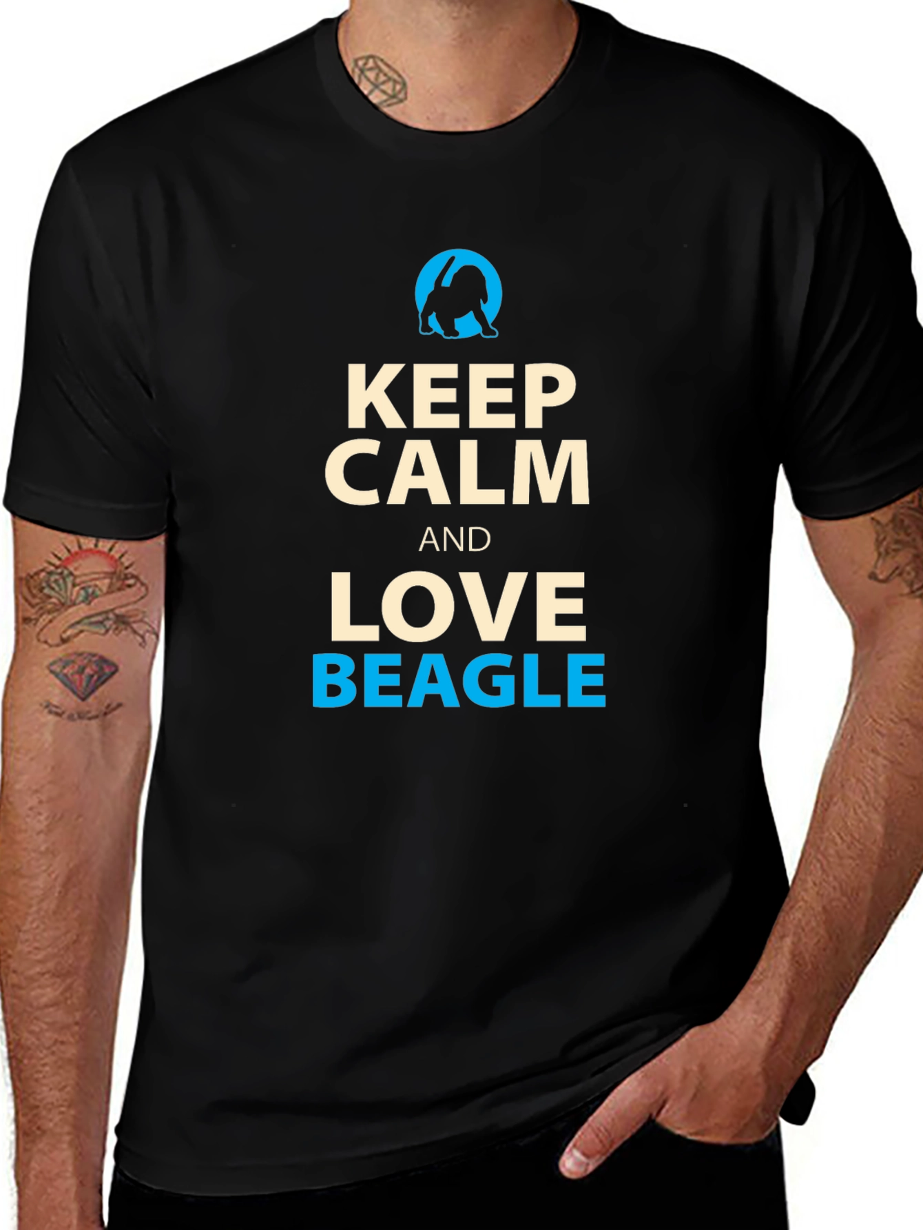 Keep Calm and Love Beagle T-Shirt