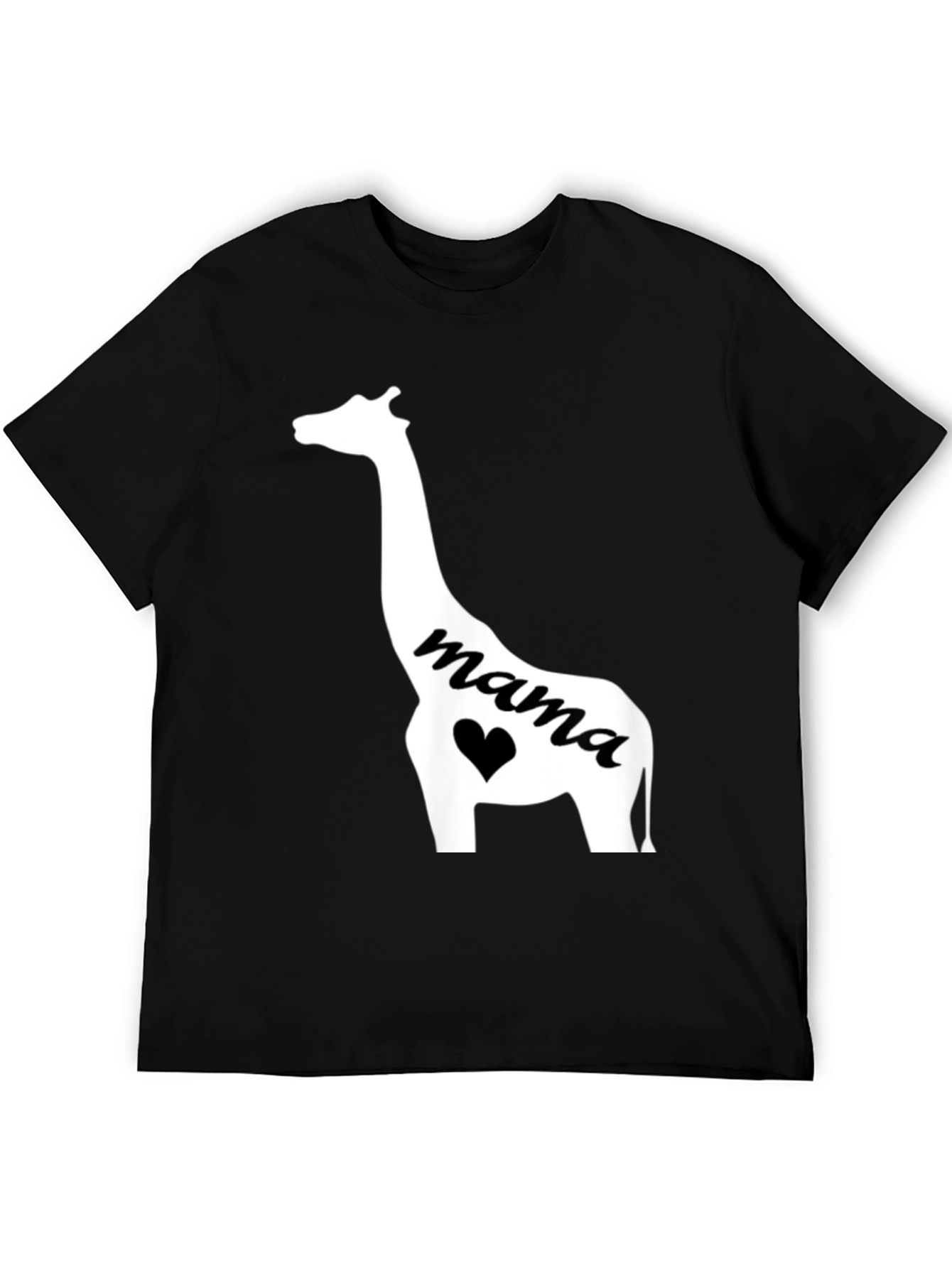 Mama Giraffe Graphic Tee