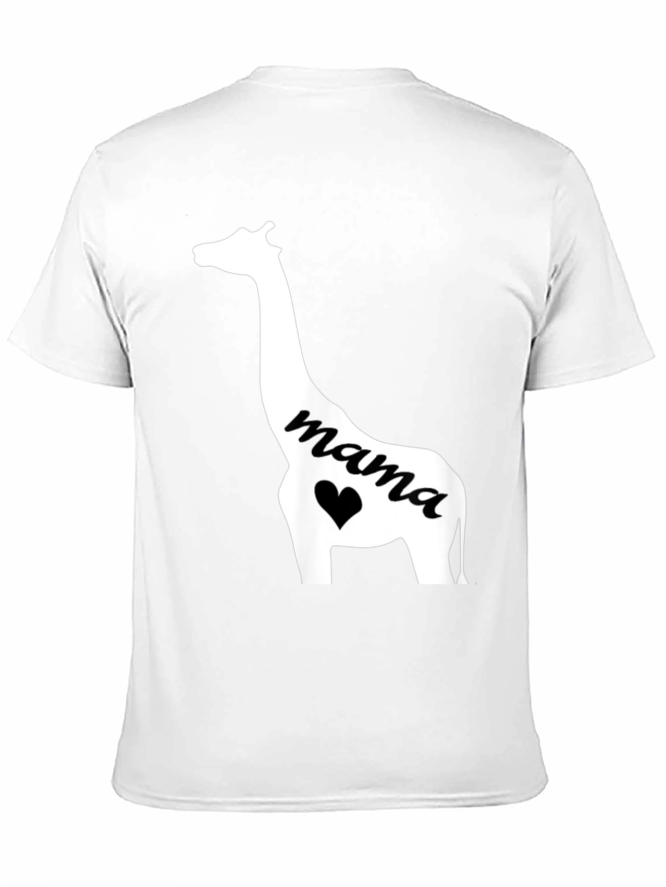 Mama Giraffe Graphic Tee