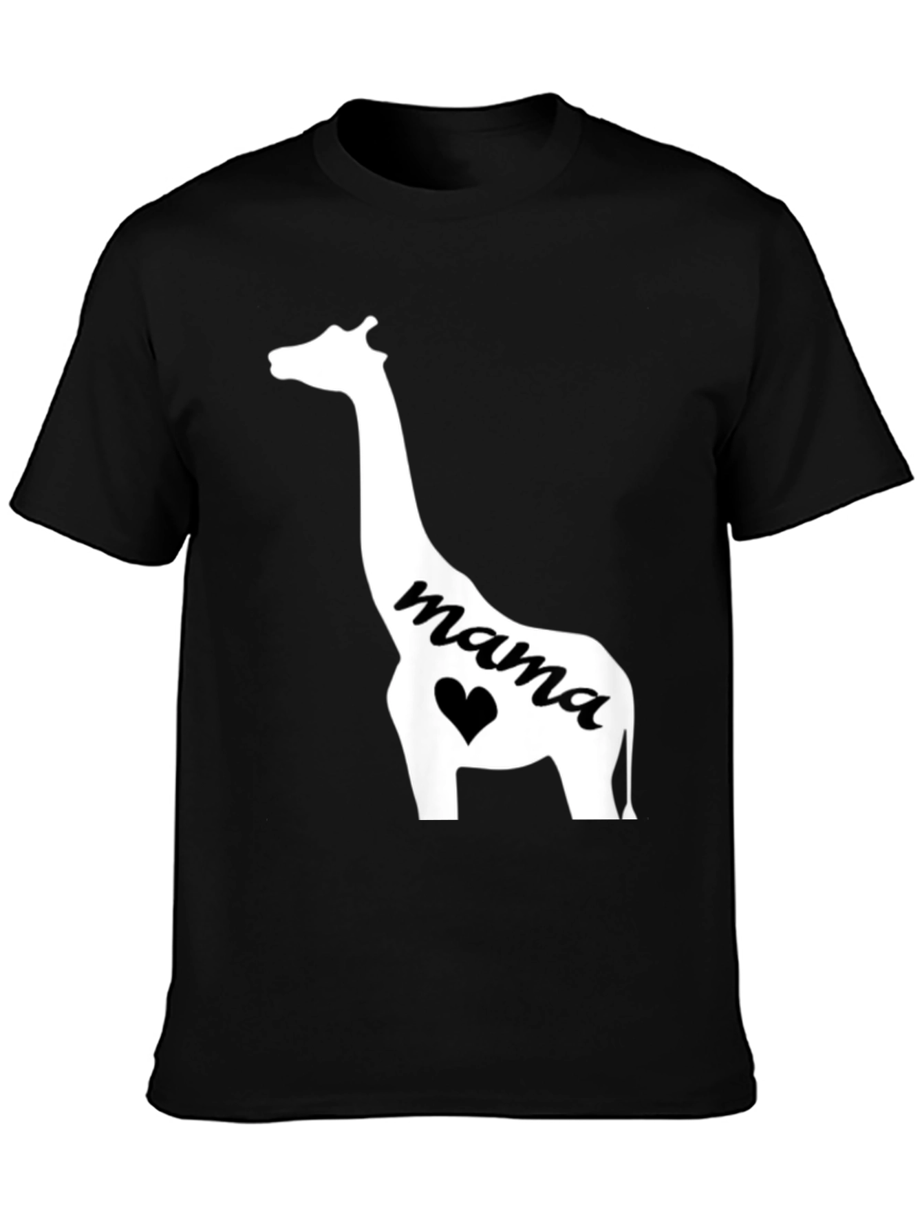 Mama Giraffe Graphic Tee