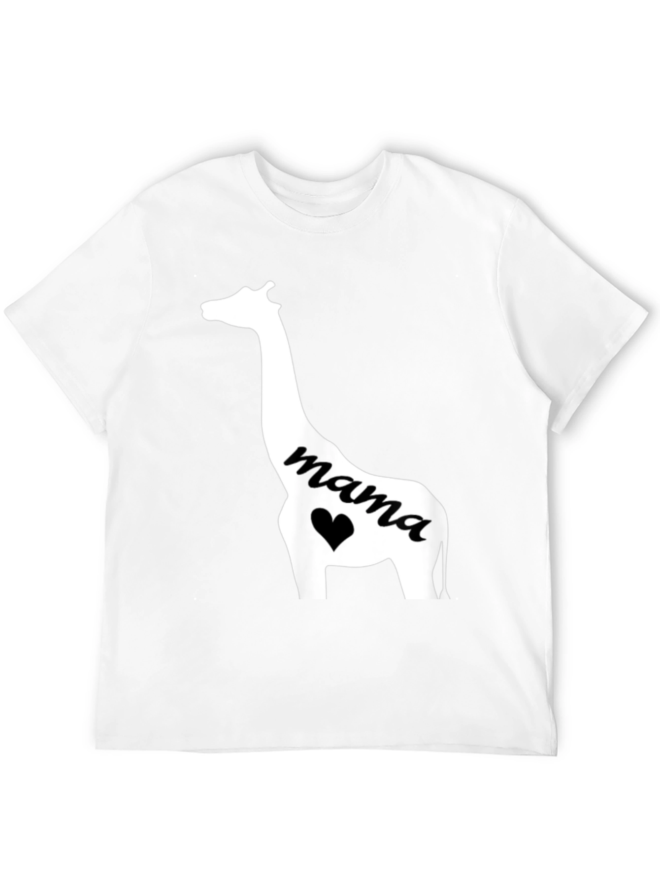 Mama Giraffe Graphic Tee