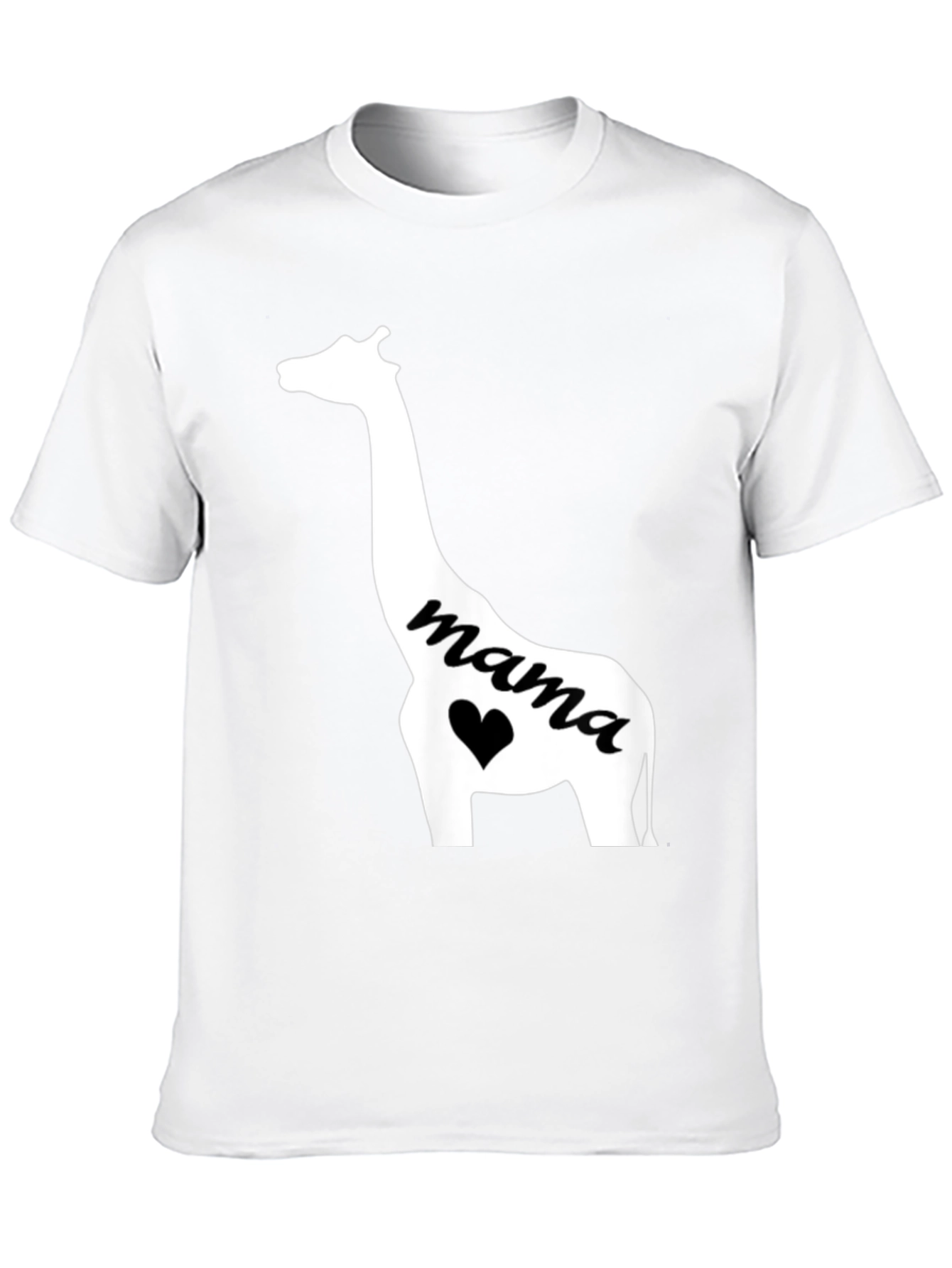 Mama Giraffe Graphic Tee