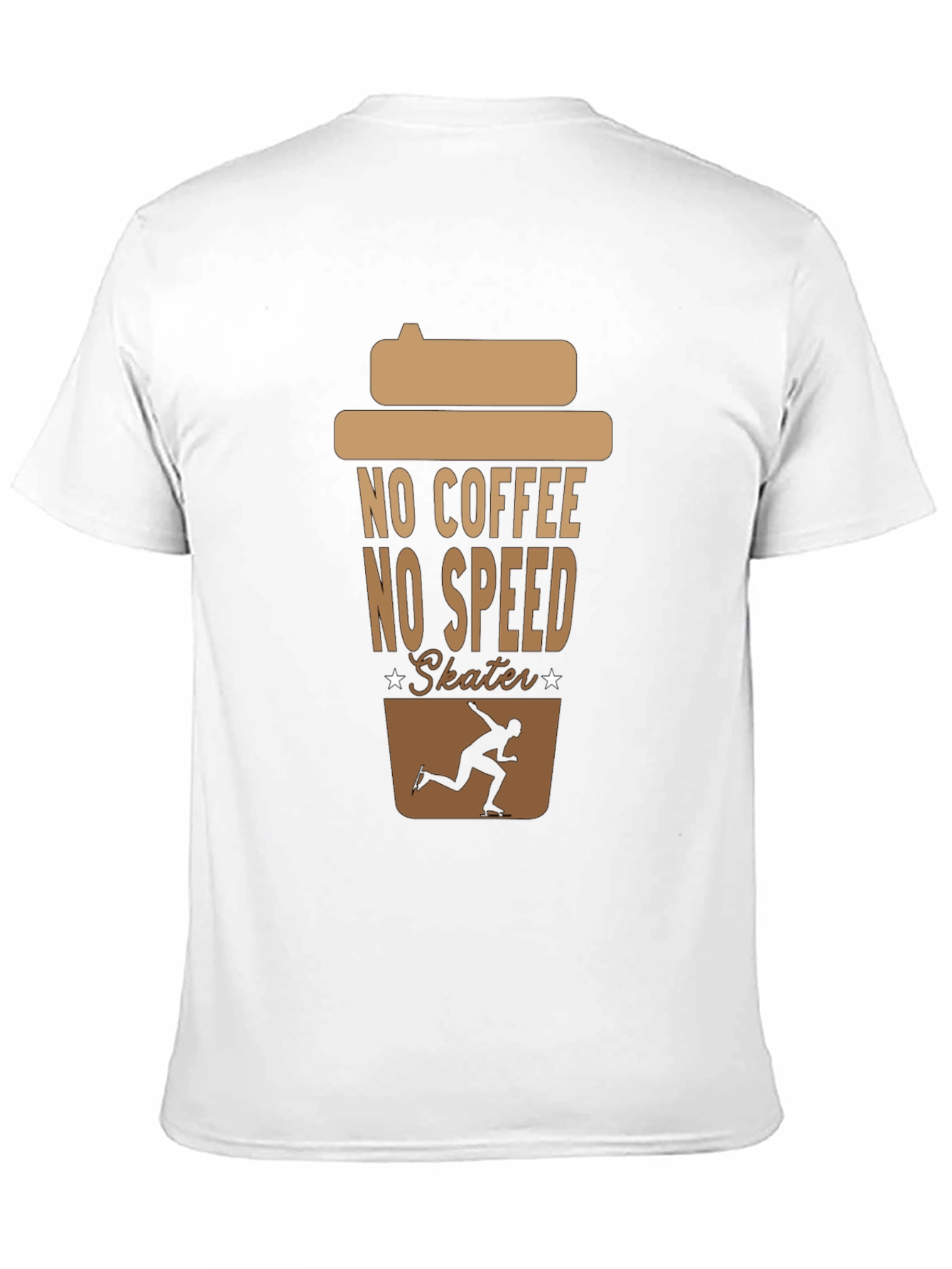 No Coffee No Speed Skater T-Shirt