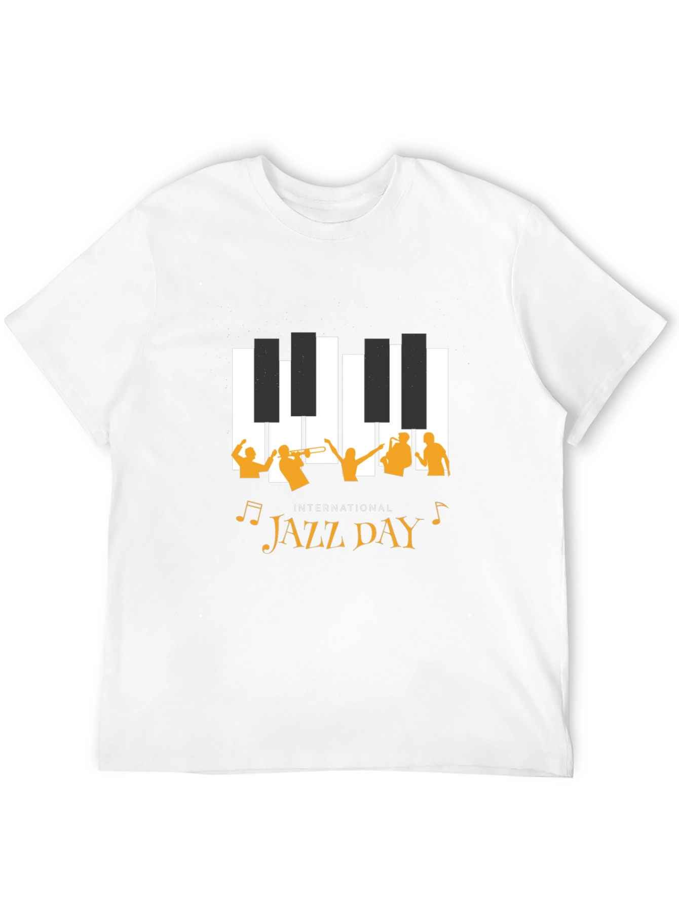 International Jazz Day Black T-Shirt