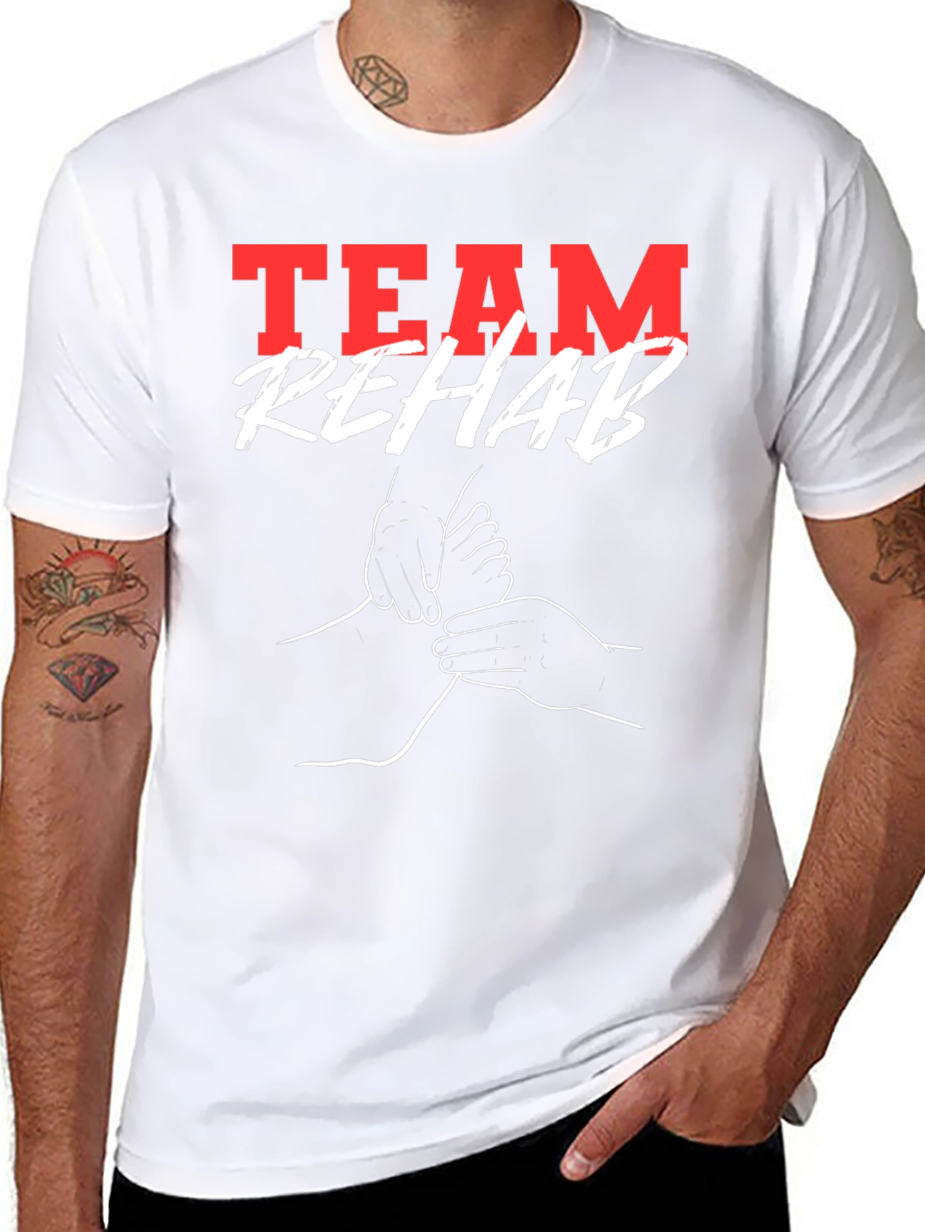 Team Rehab T-Shirt - Physical Therapy Gift