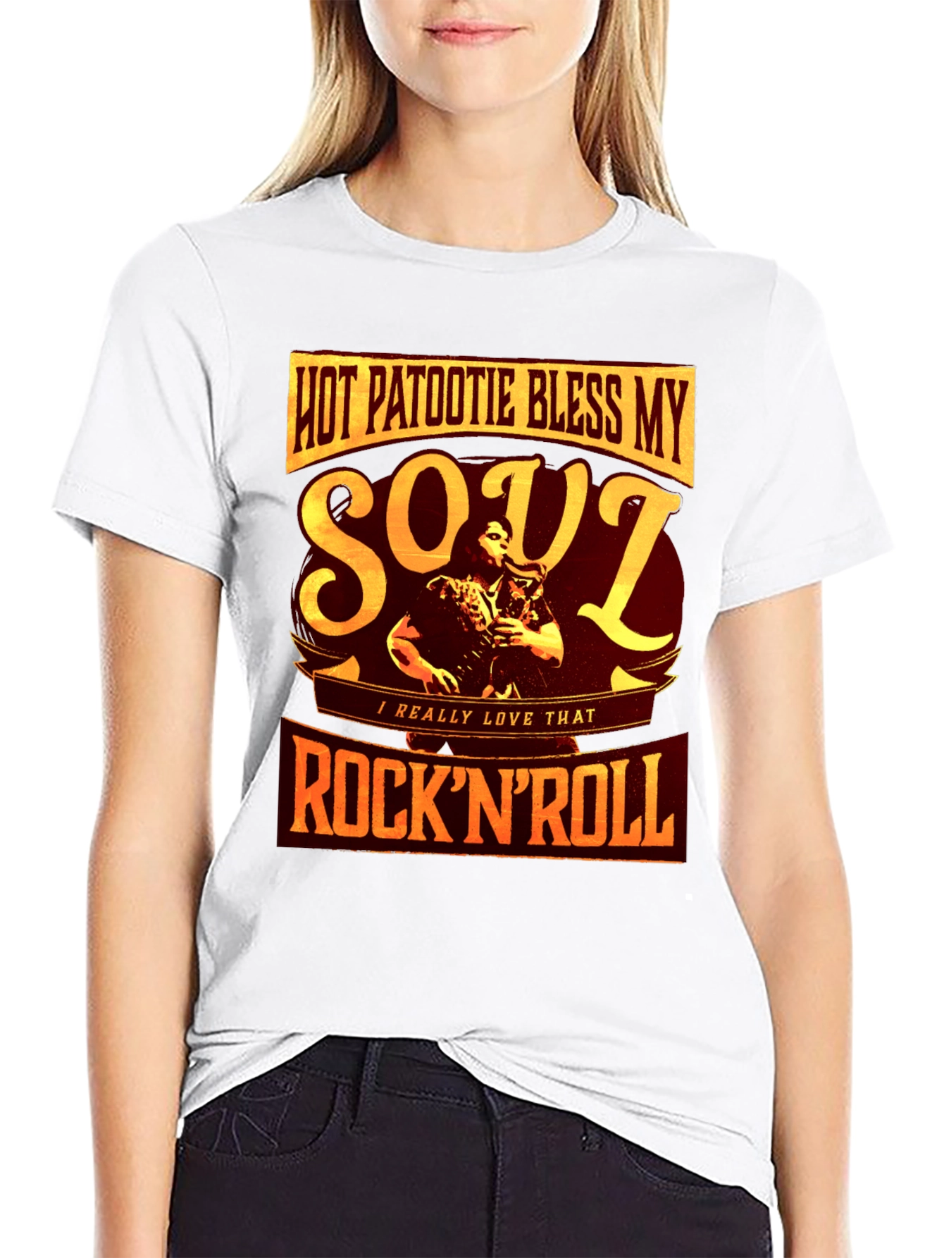 Hot Patootie Bless My Soul RocknRoll T-Shirt