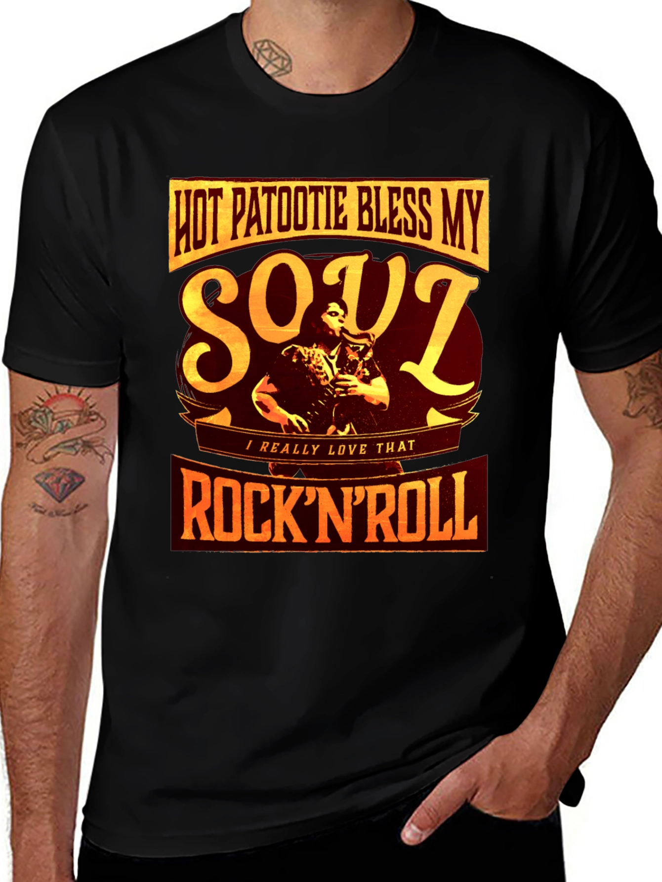 Hot Patootie Bless My Soul RocknRoll T-Shirt