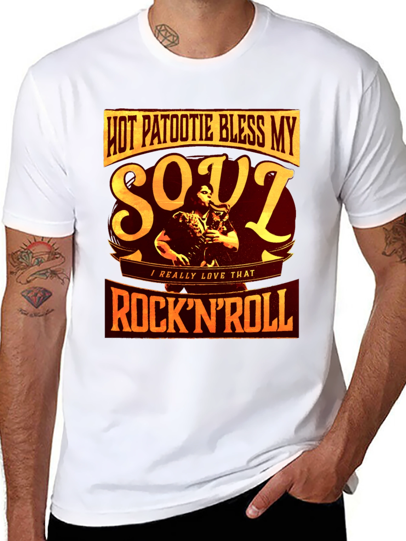 Hot Patootie Bless My Soul RocknRoll T-Shirt